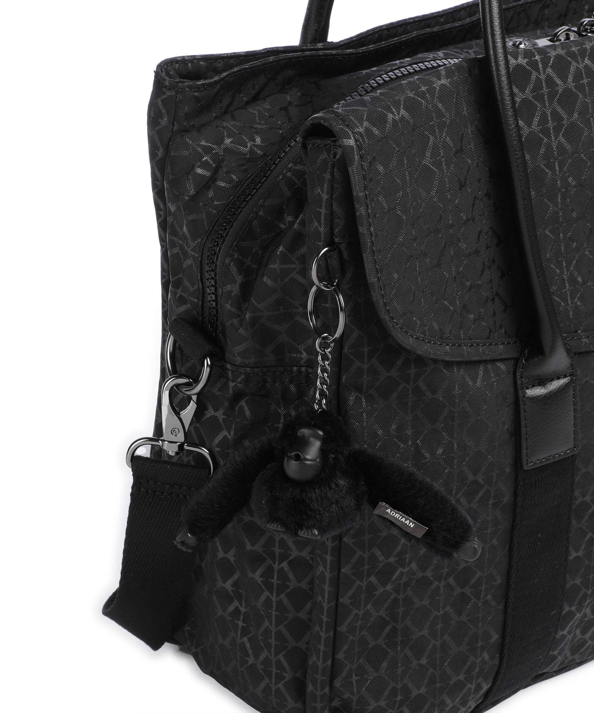 Kipling Basic Superworker Handbag signature embossed - Image 4