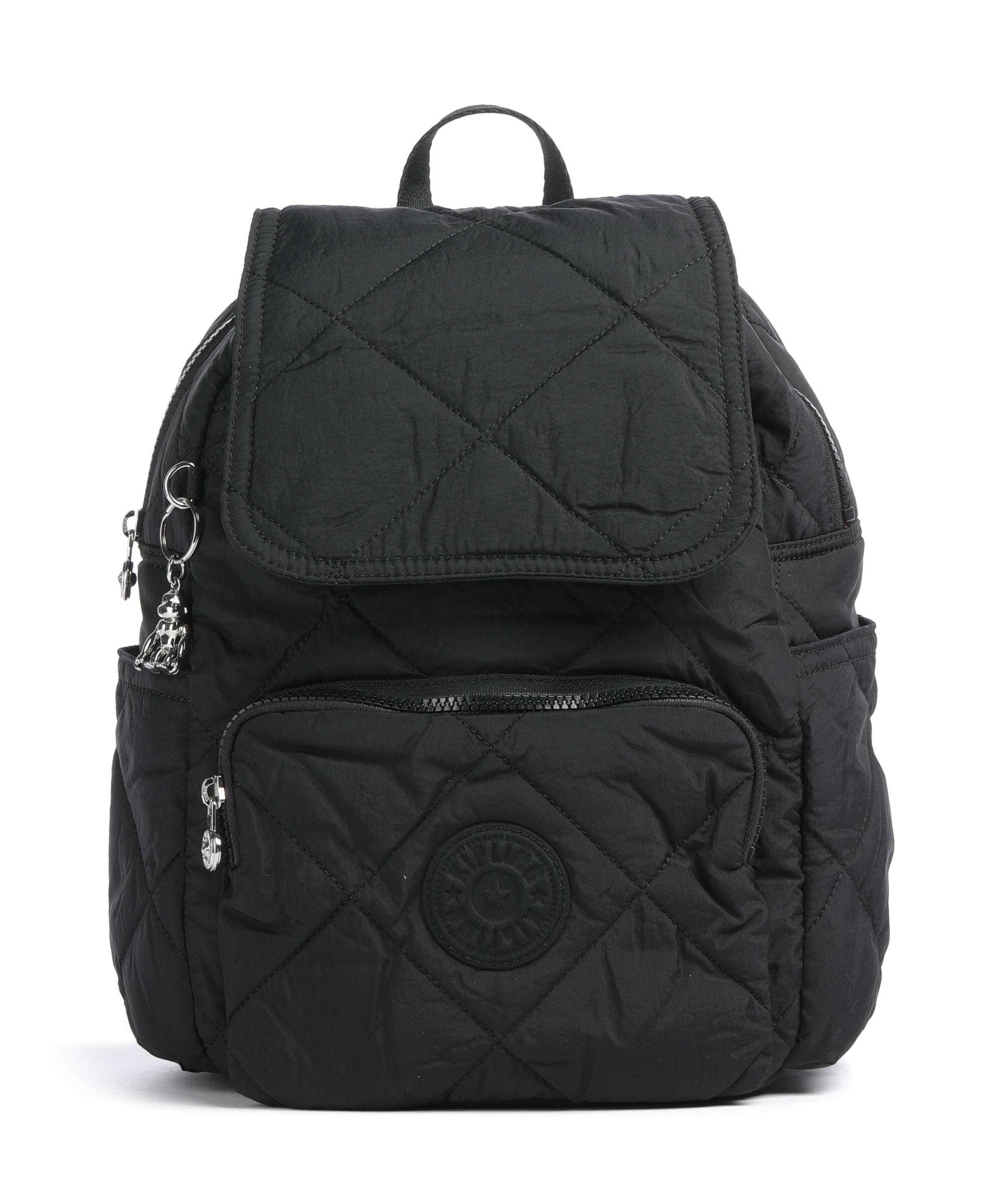 Kipling Crinkled Quilt City Pack S Backpack cosmic black