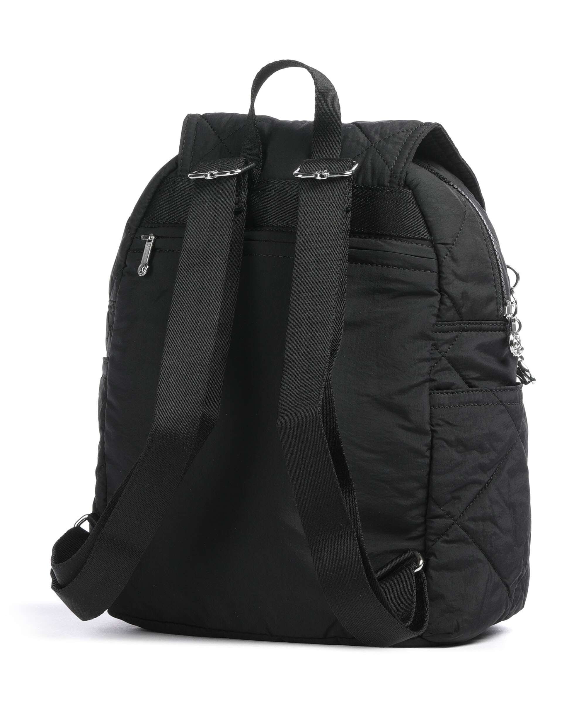 Kipling Crinkled Quilt City Pack S Backpack cosmic black - Image 2