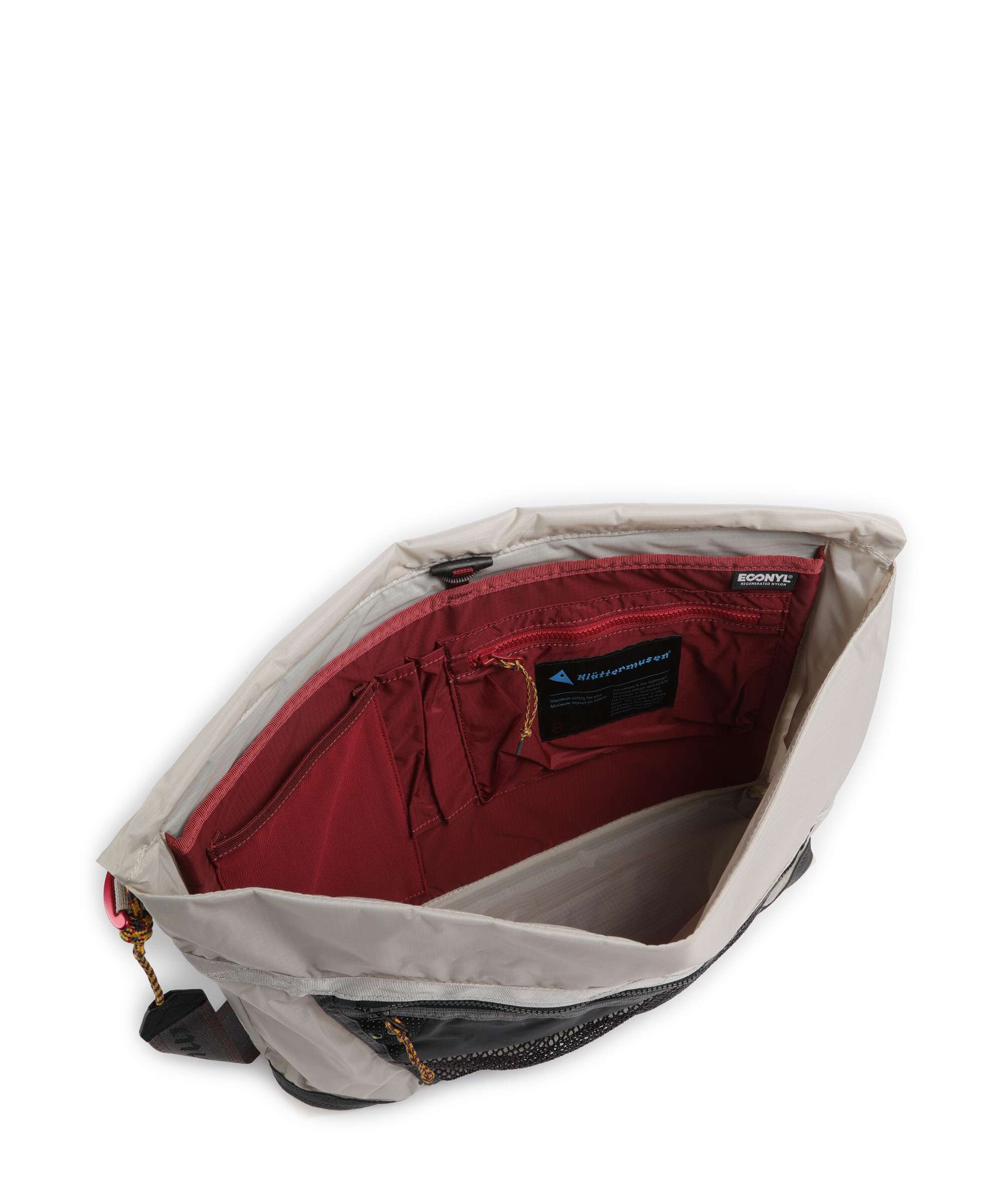 Klättermusen Grid Messenger bag putty grey - Image 6