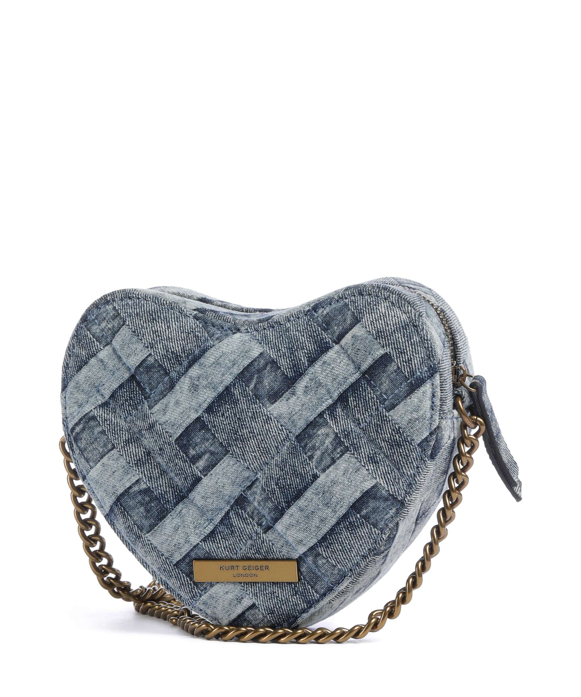 Kurt Geiger Kensington Heart Crossbody bag denim - Image 2
