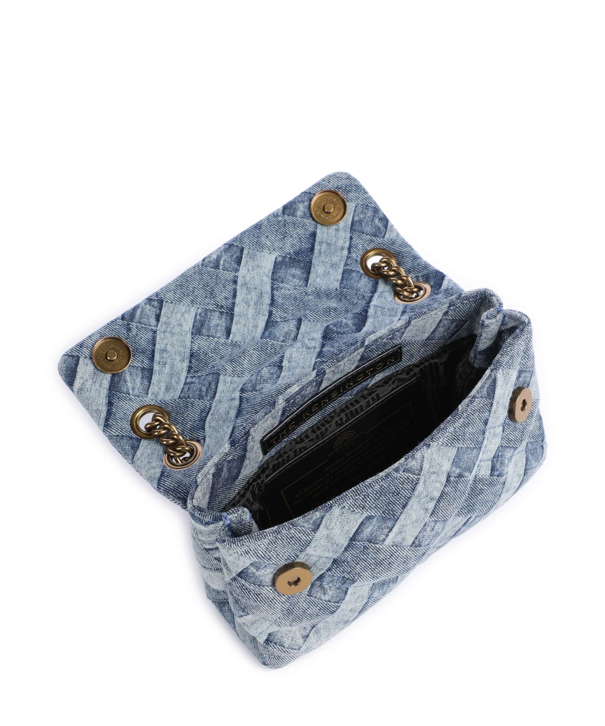 Kurt Geiger Kensington Mini Shoulder bag denim - Image 7