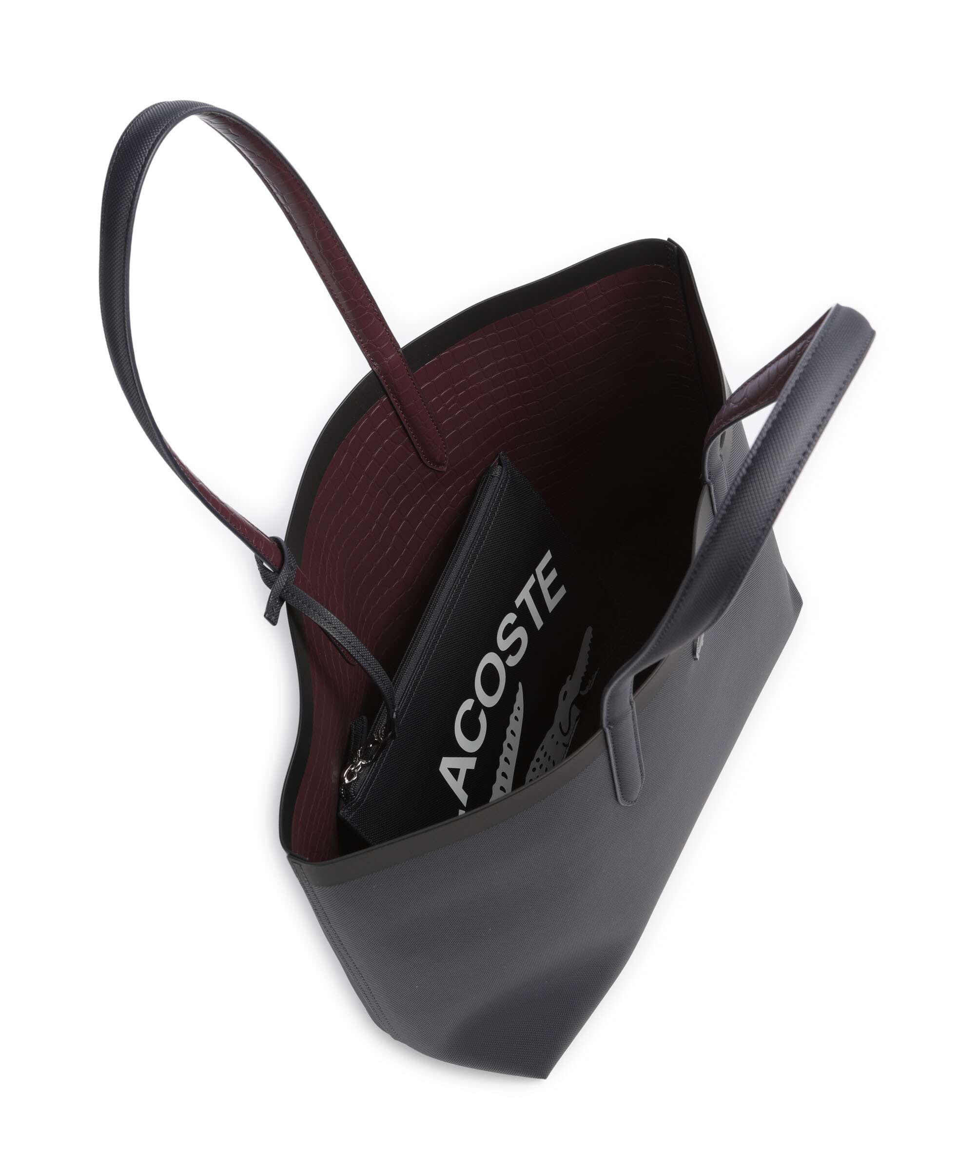 Lacoste Anna Tote bag abimes croc emboss - Image 6