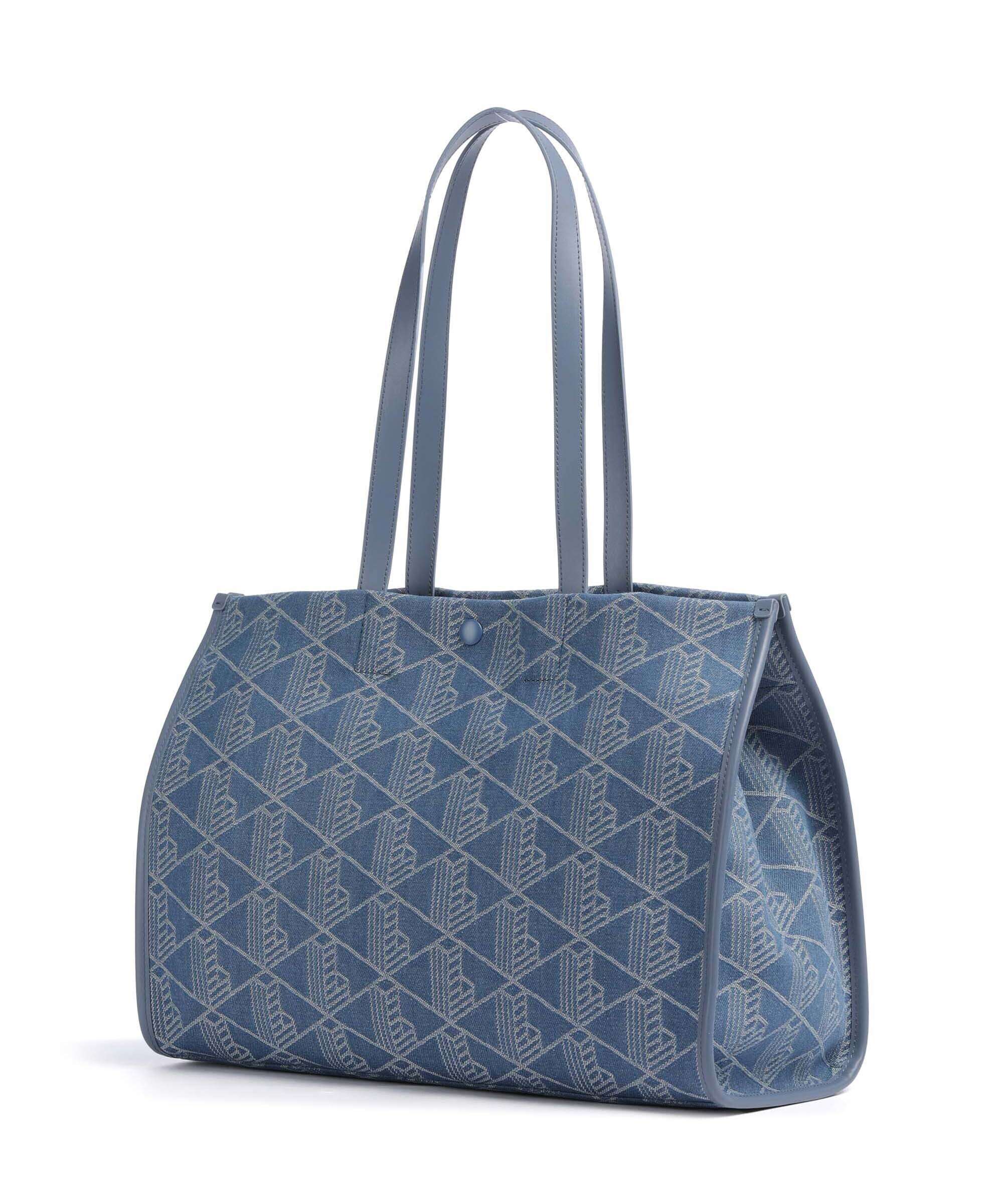 Lacoste Heritage Jacquard Tote bag denim - Image 2