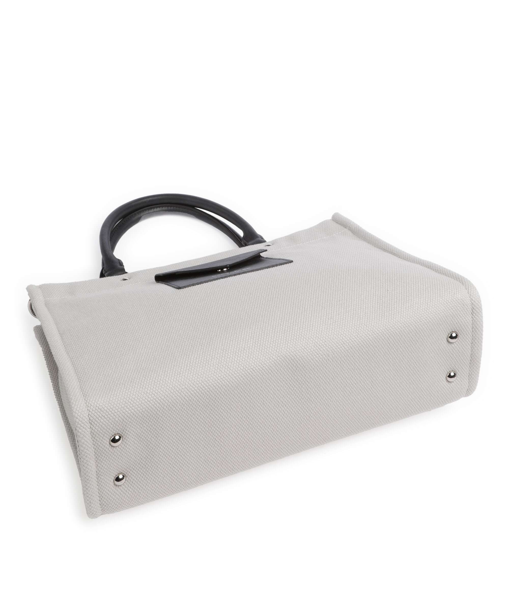 Lancaster Actual Conscious Canvas Handbag grisclai - Image 6