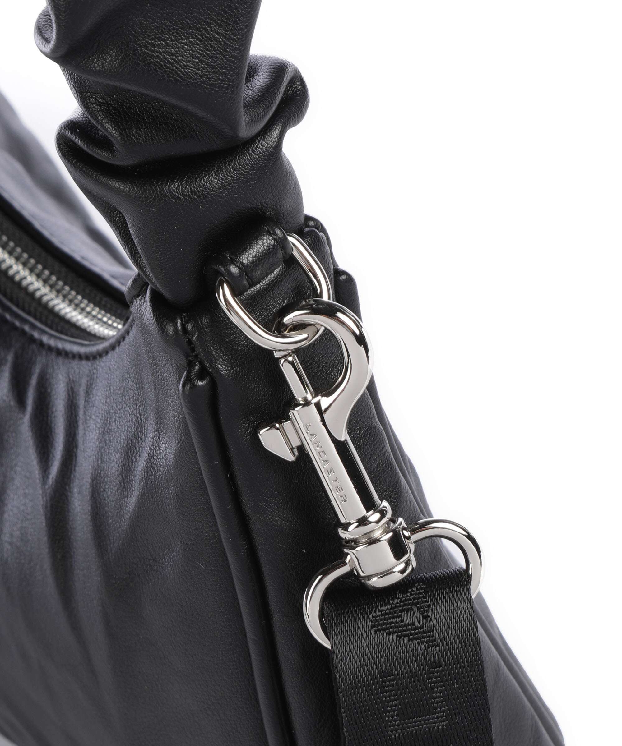 Lancaster Actual Froissé Shoulder bag noir - Image 5
