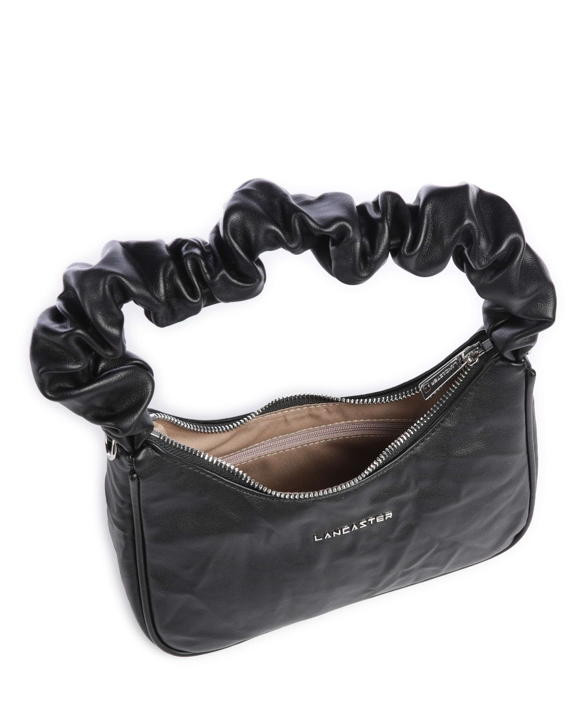 Lancaster Actual Froissé Shoulder bag noir - Image 7