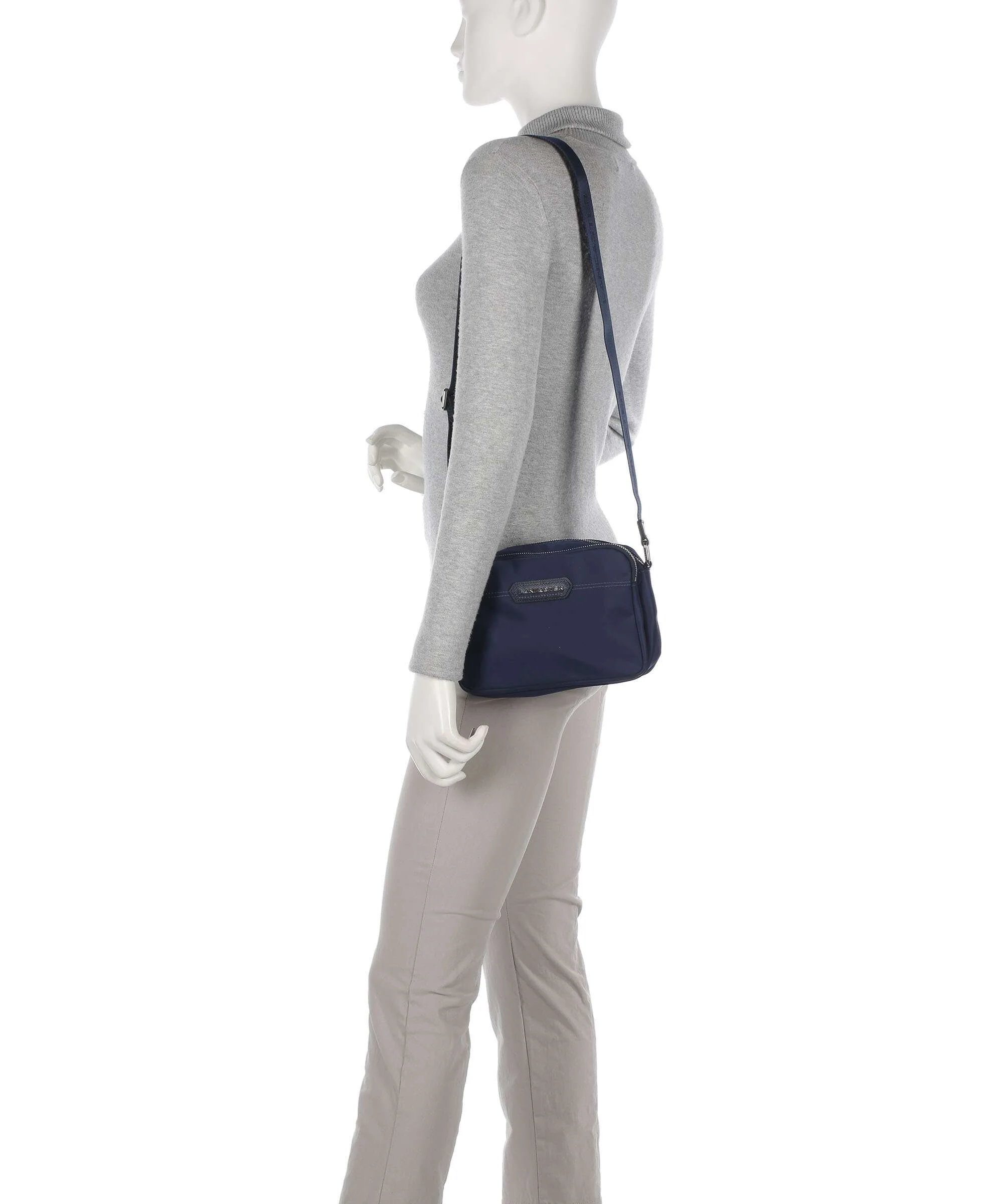 Lancaster Basic Premium Crossbody bag bleufonc - Image 3