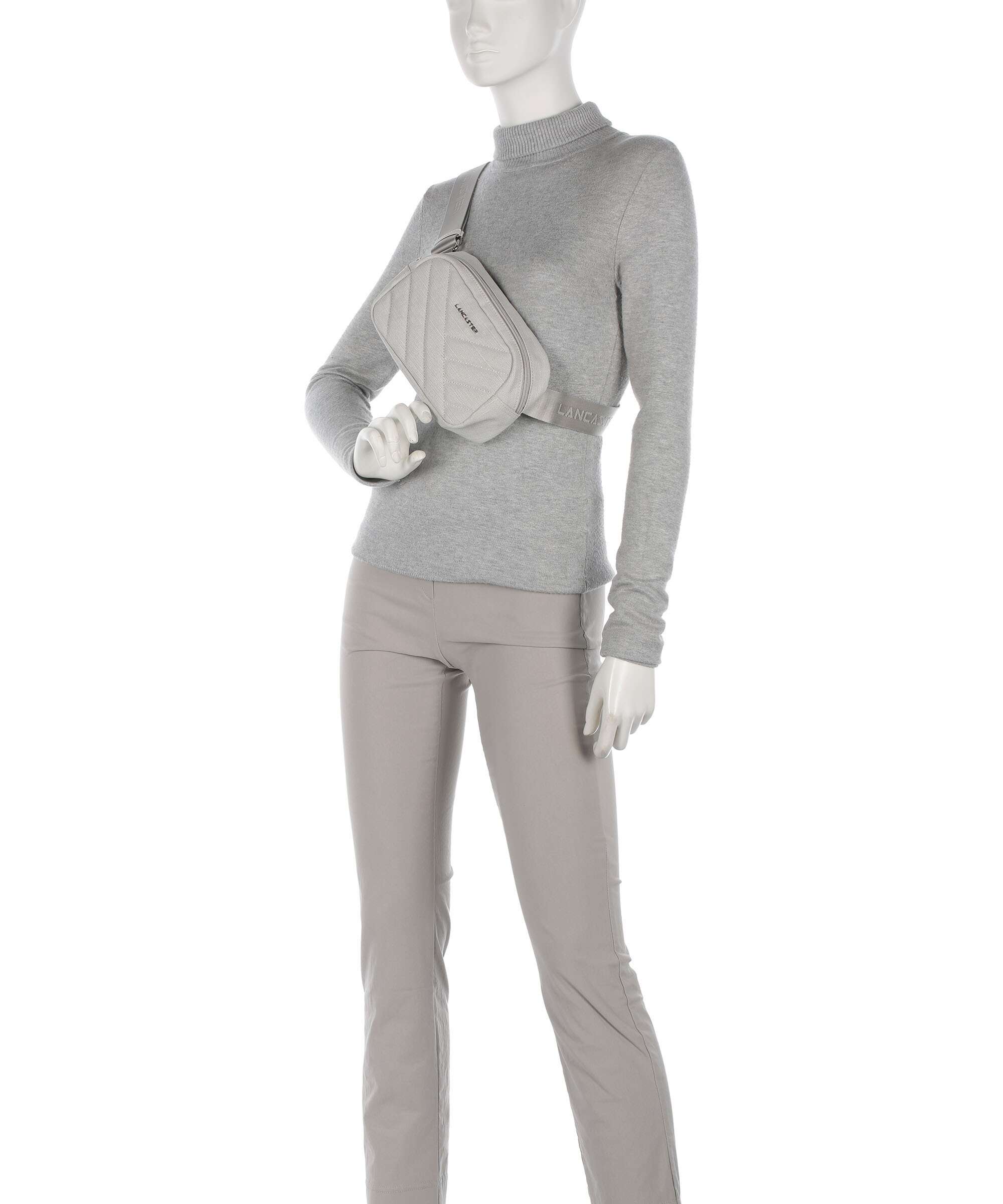 Lancaster Canvas Matelassé Belt bag mastic - Image 3