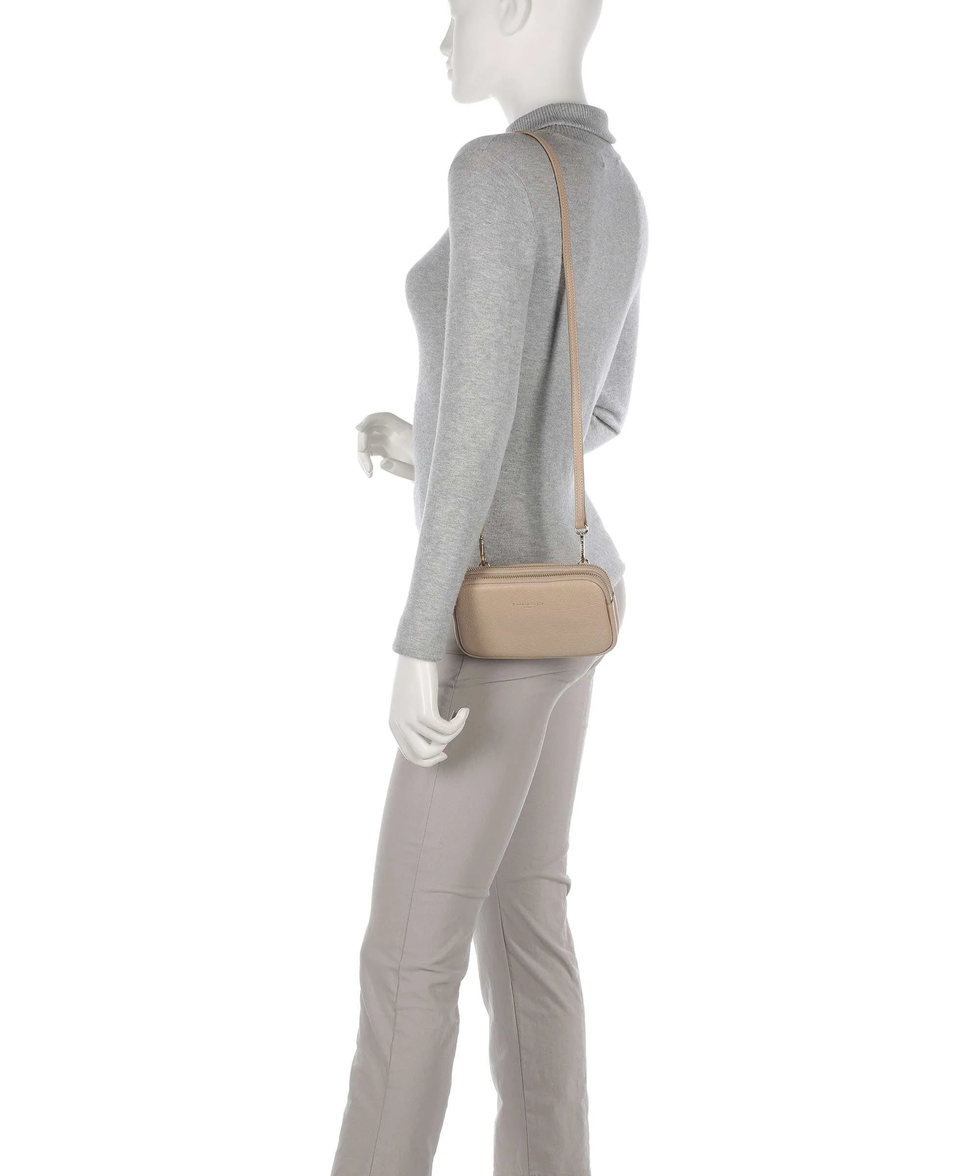 Lancaster Dune Crossbody bag beige foncé - Image 3