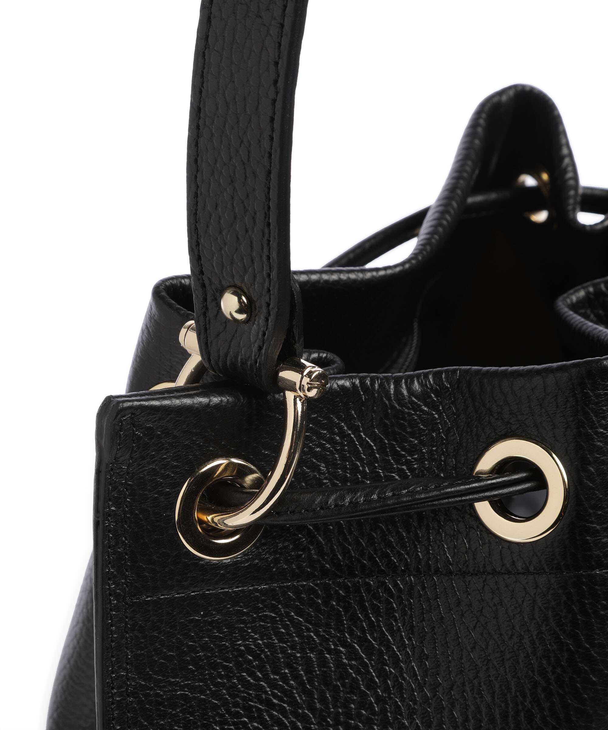 Lancaster Foulonne Alba Double Bucket bag noir/nude - Image 4
