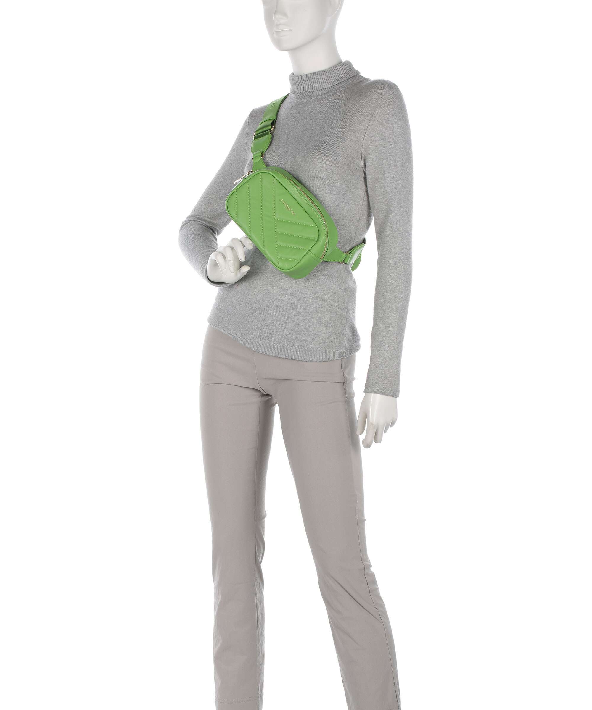 Lancaster Soft Matelassé Belt bag vertmouss - Image 3