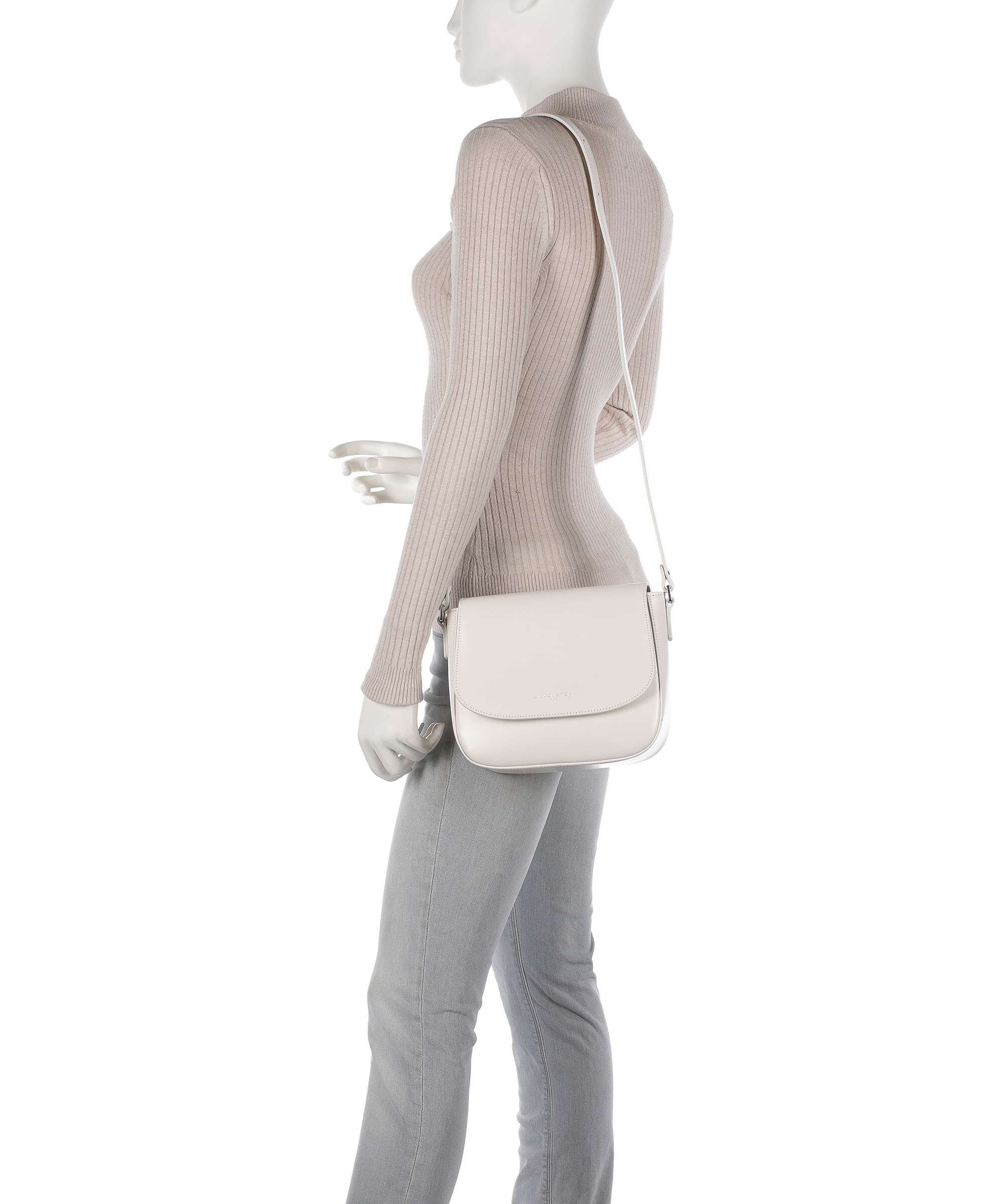 Lancaster Suave Even Crossbody bag ecru - Image 3