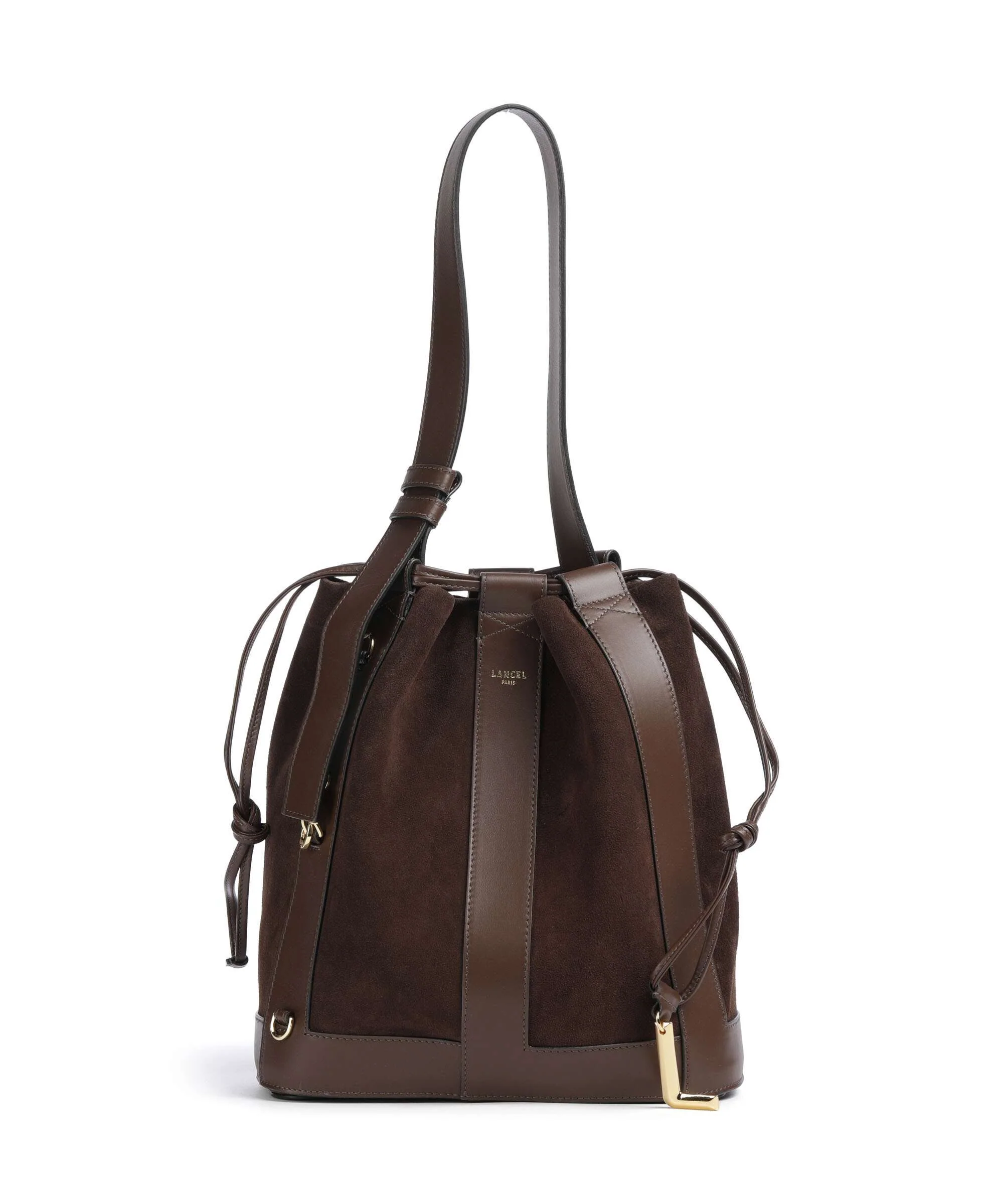 Lancel Elles M Bucket bag coconut