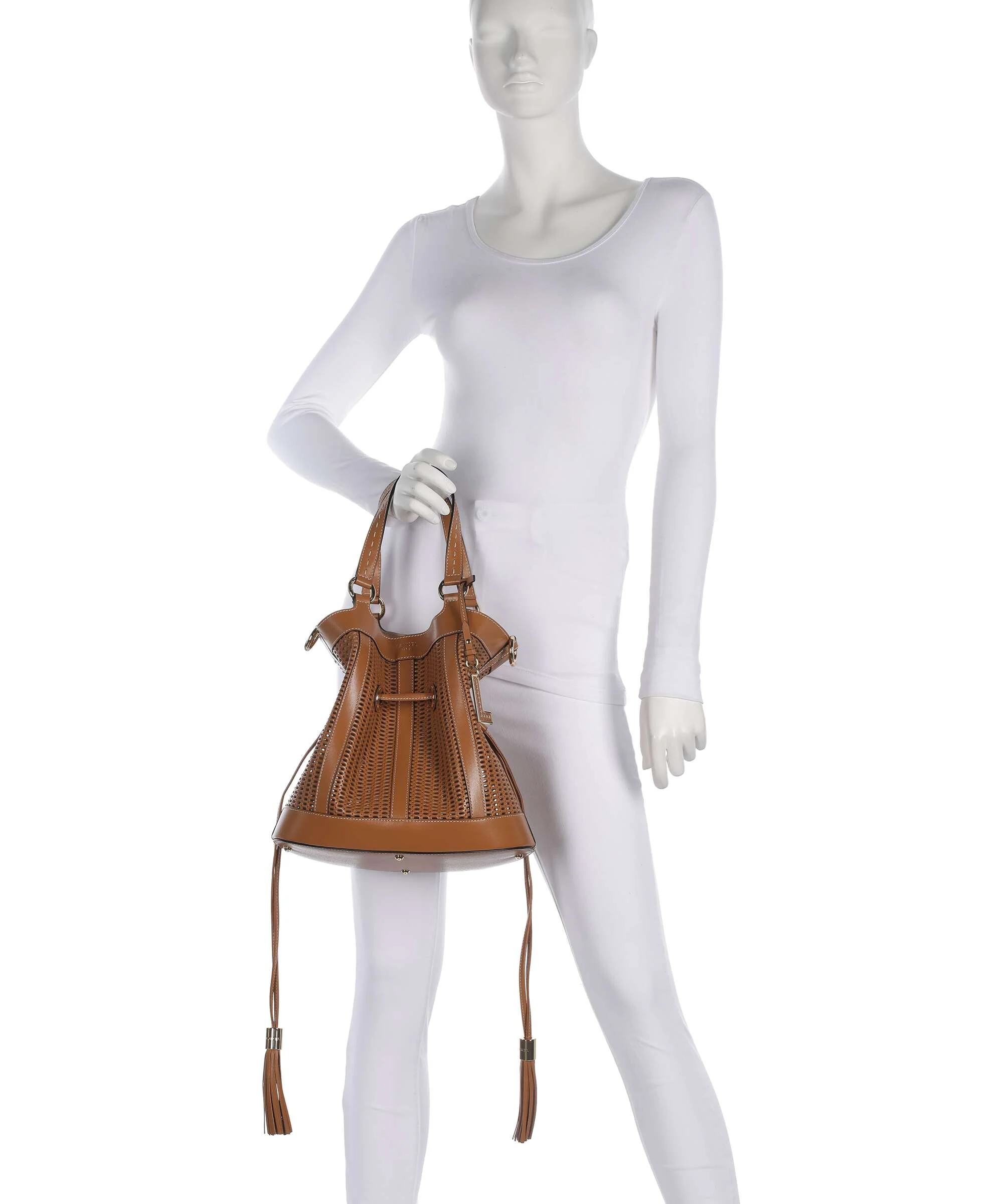 Lancel Premier Flirt M Bucket bag camel - Image 3