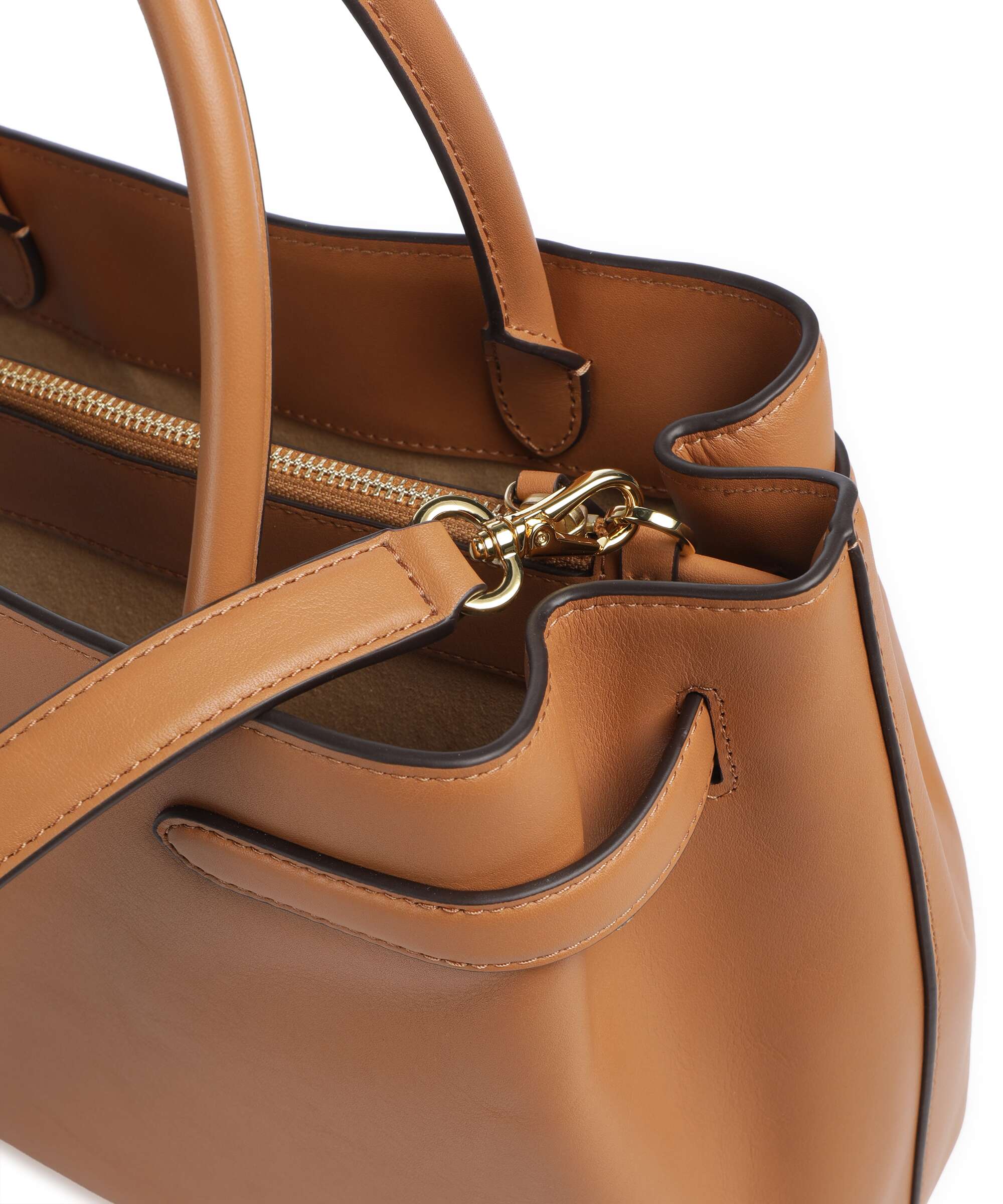 Lauren Ralph Lauren Blaike Large Handbag classic caramel - Image 4