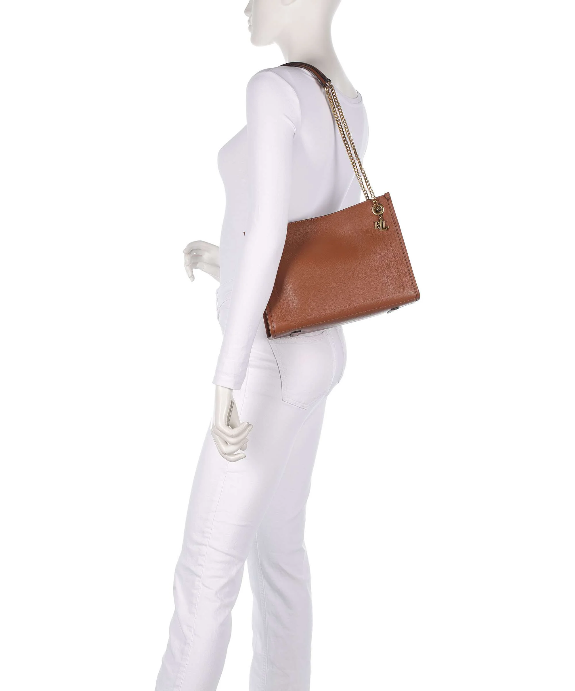 Lauren Ralph Lauren Bradley Medium Shoulder bag lauren tan - Image 3