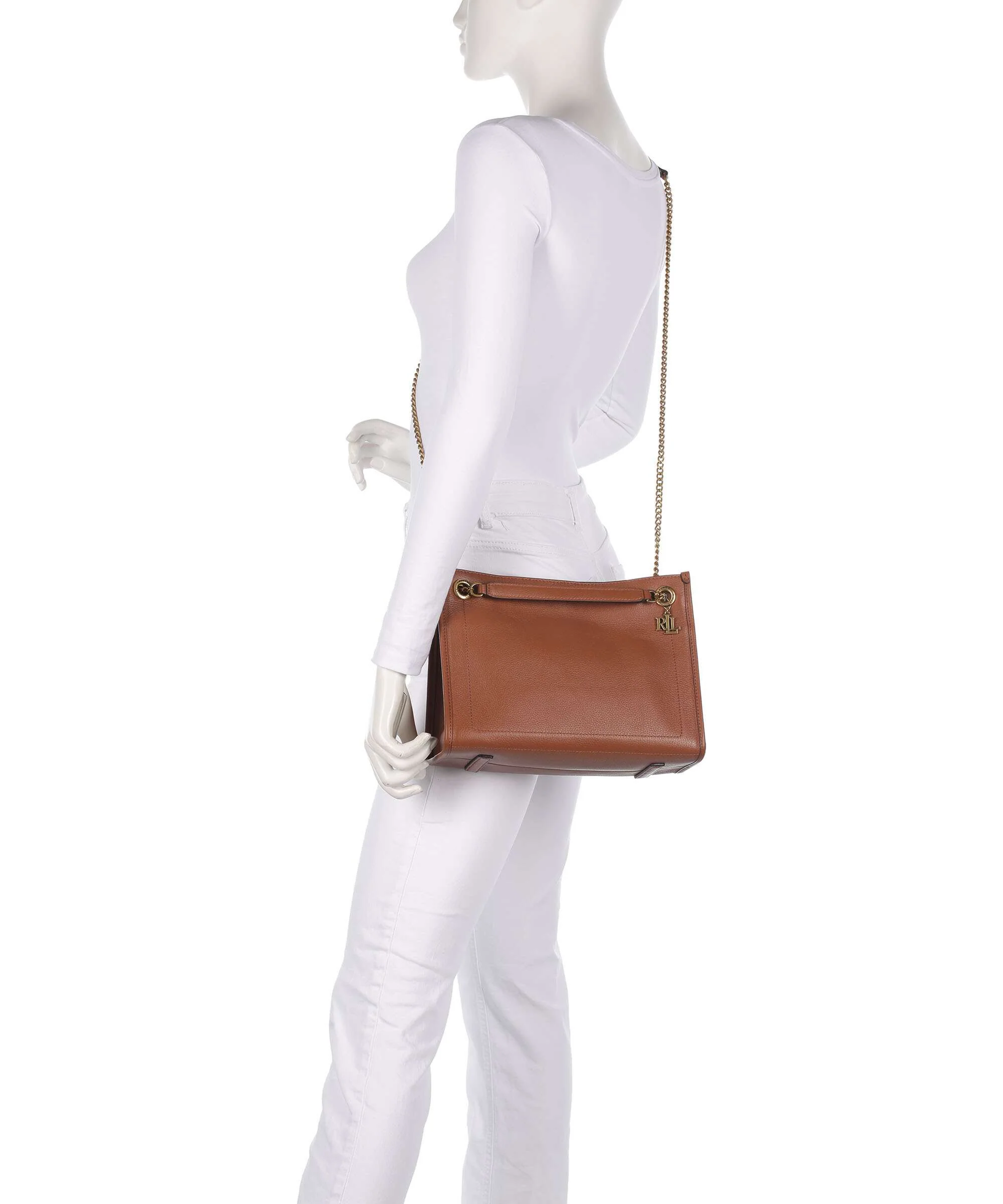 Lauren Ralph Lauren Bradley Medium Shoulder bag lauren tan - Image 4