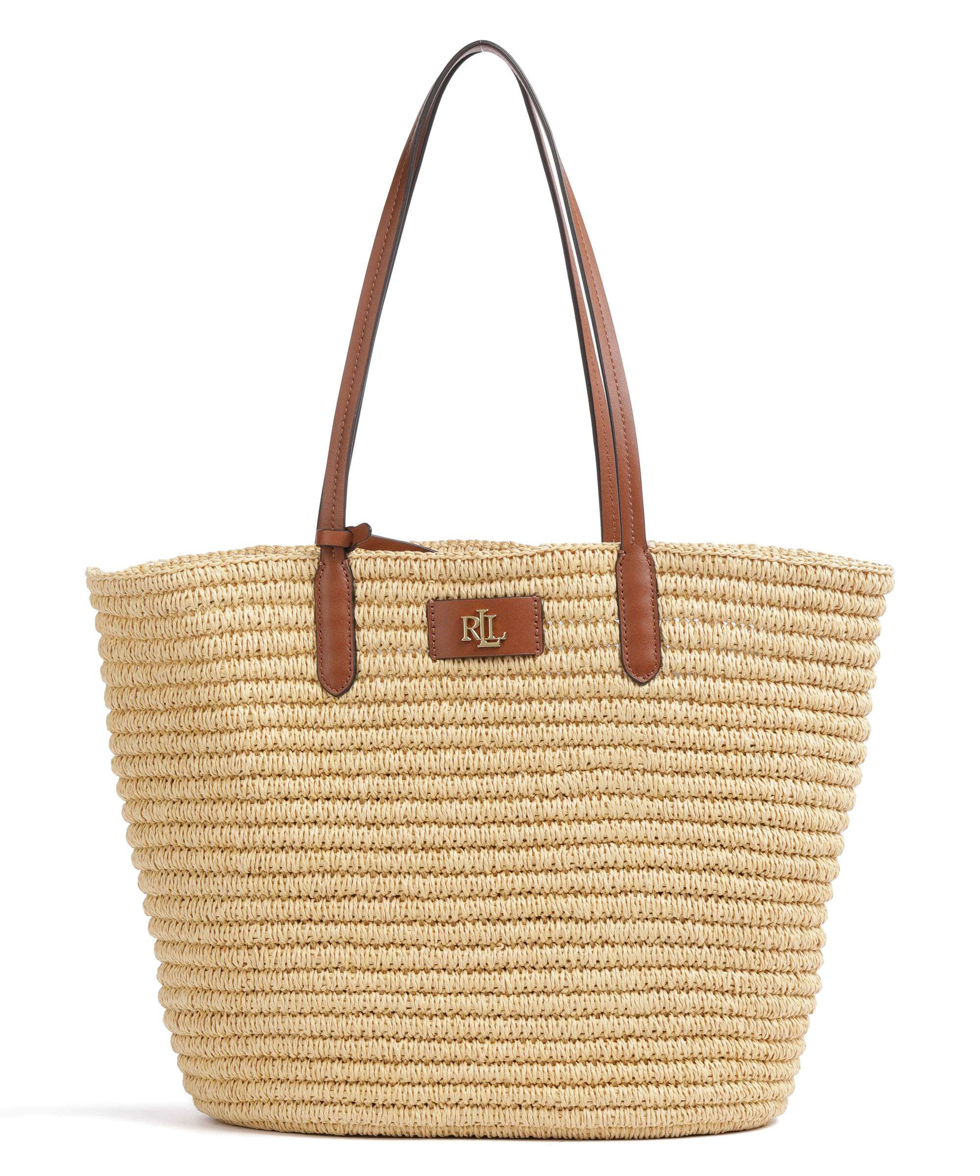 Lauren Ralph Lauren Brie 31 Straw Tote bag natural/tan