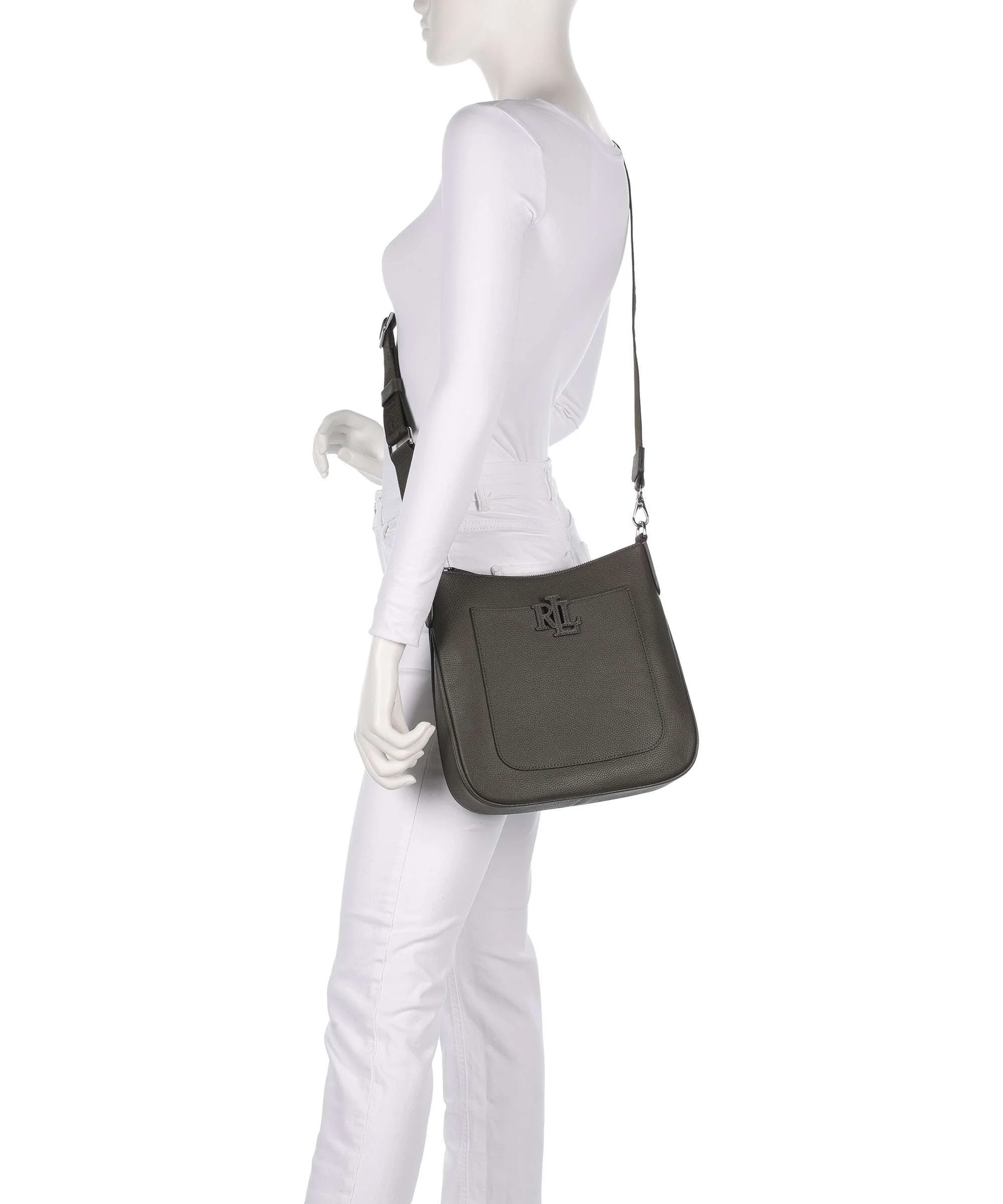 Lauren Ralph Lauren Cameryn 27 Crossbody bag dark olive - Image 3