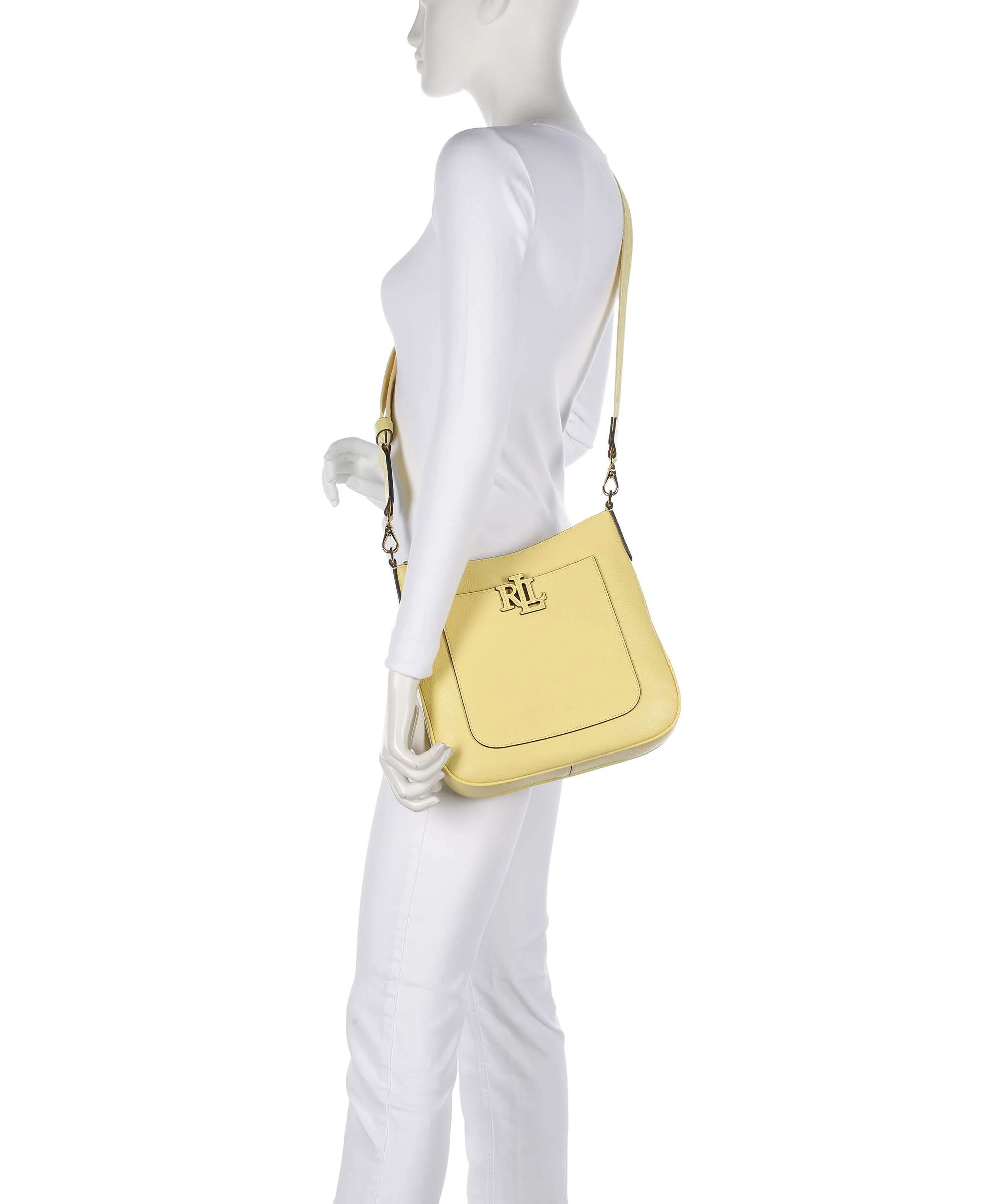 Lauren Ralph Lauren Cameryn 27 Crossbody bag lemon sorbet - Image 3