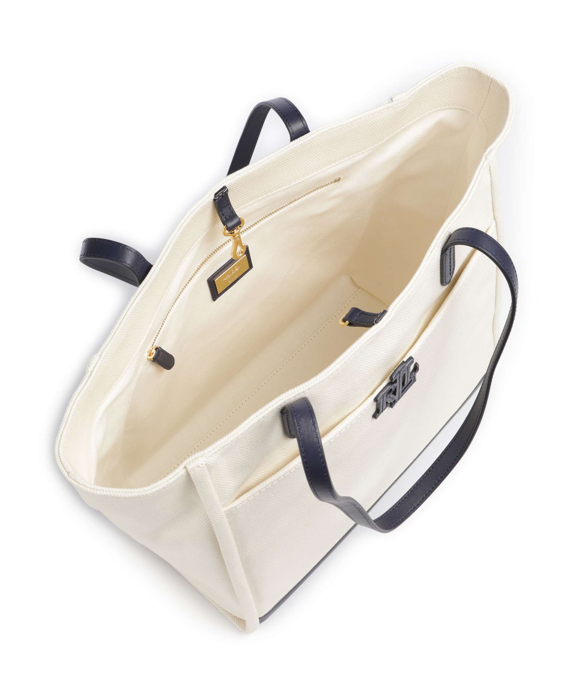 Lauren Ralph Lauren Cameryn Large Tote bag natural/refined navy - Image 5