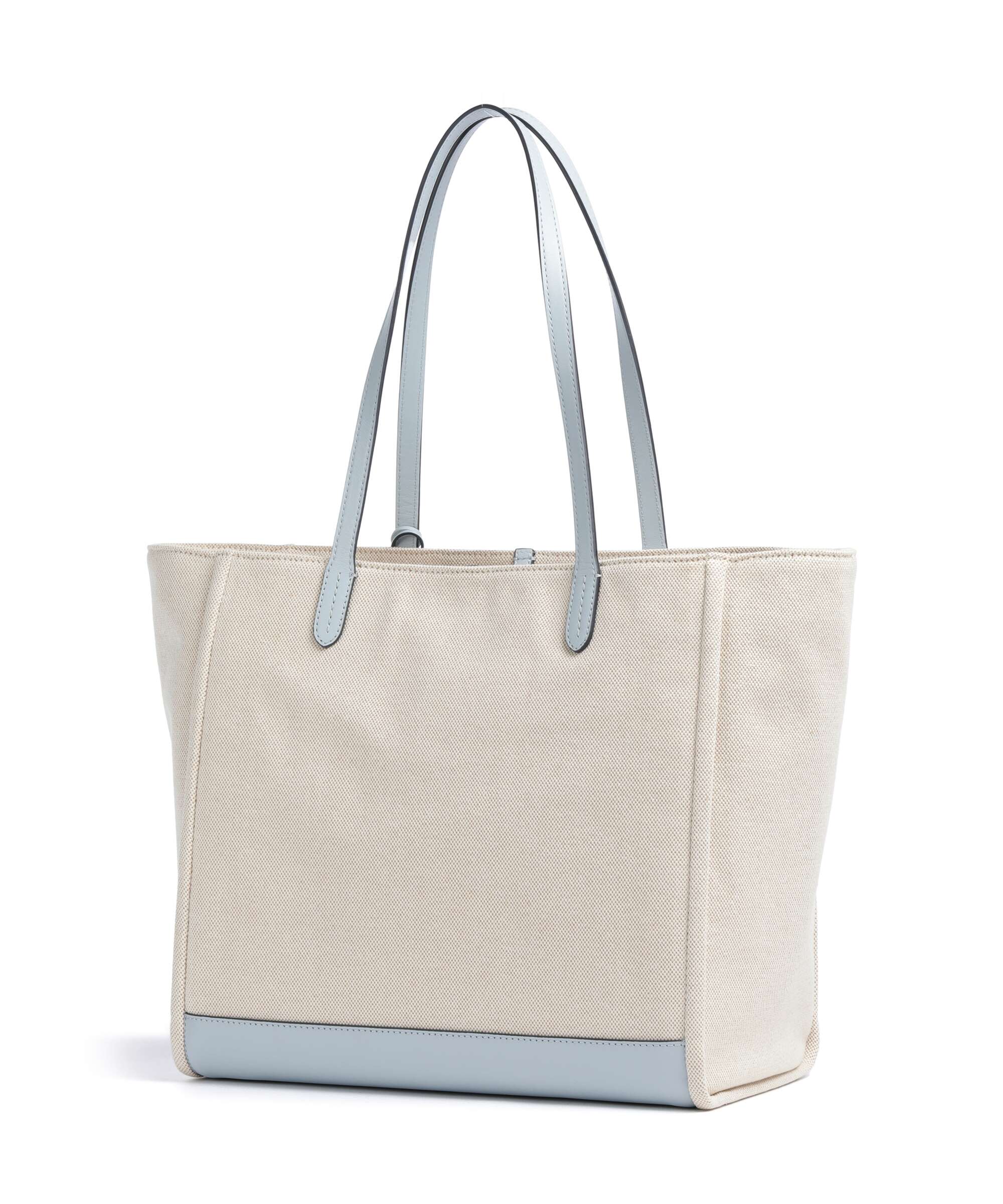 Lauren Ralph Lauren Cameryn Large Tote bag natural/buff canvas/alpine blue - Image 2