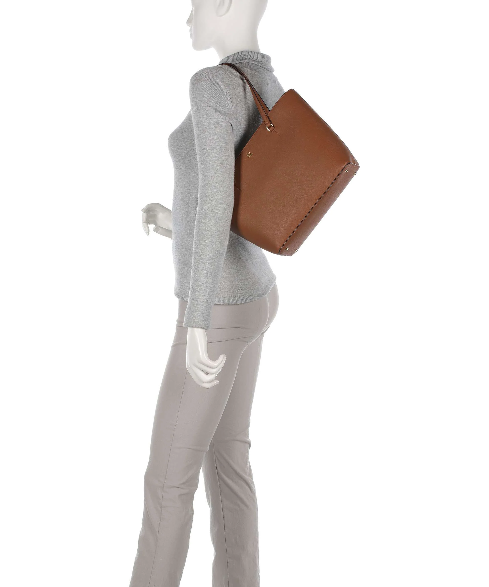 Lauren Ralph Lauren Karly Medium Tote bag lauren tan - Image 3