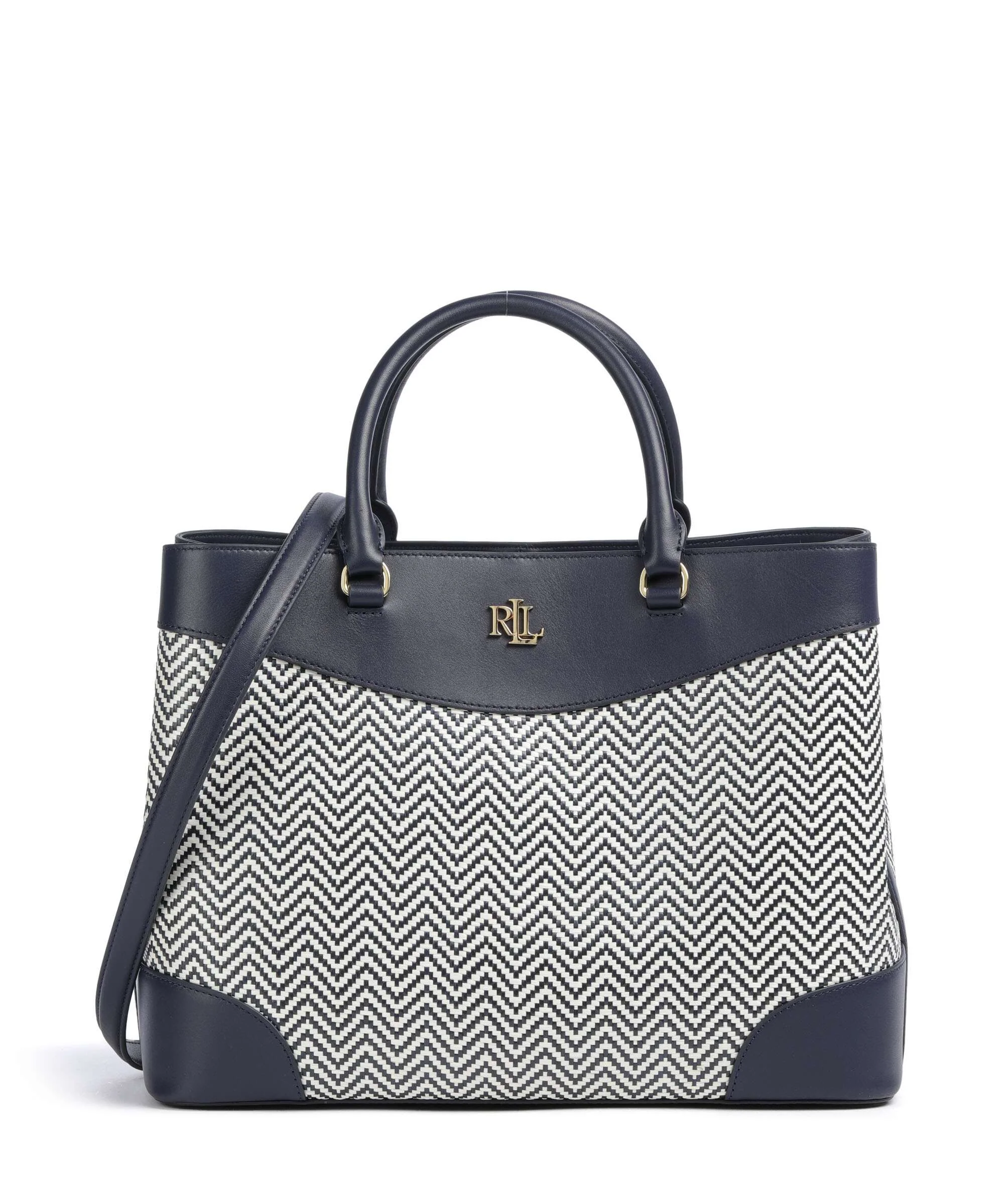 Lauren Ralph Lauren Marcy 36 Handbag refined navy/soft white