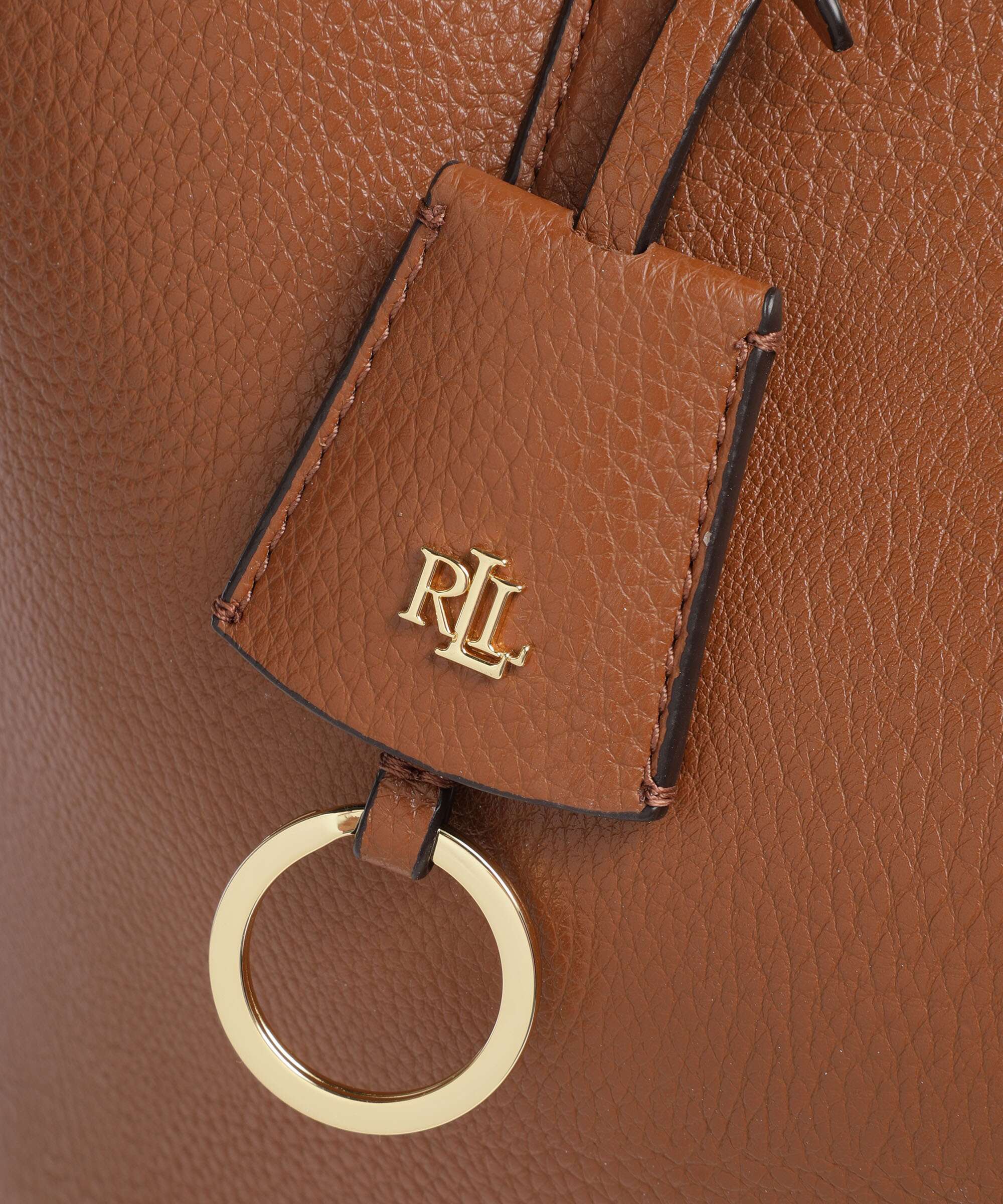 Lauren Ralph Lauren Medium Tote bag tan/orange - Image 5