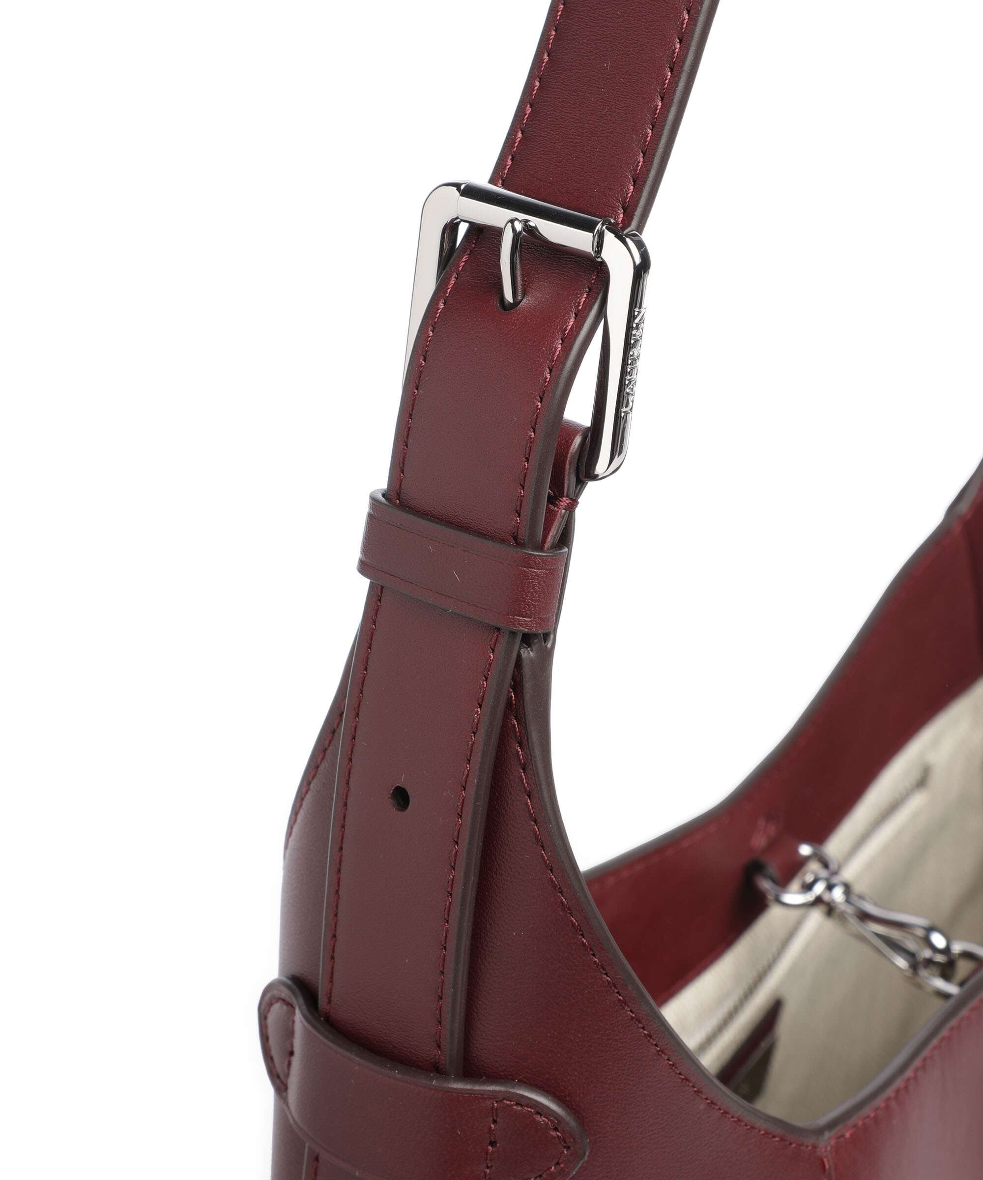 Lauren Ralph Lauren Tanner Large Shoulder bag dark garnet - Image 4