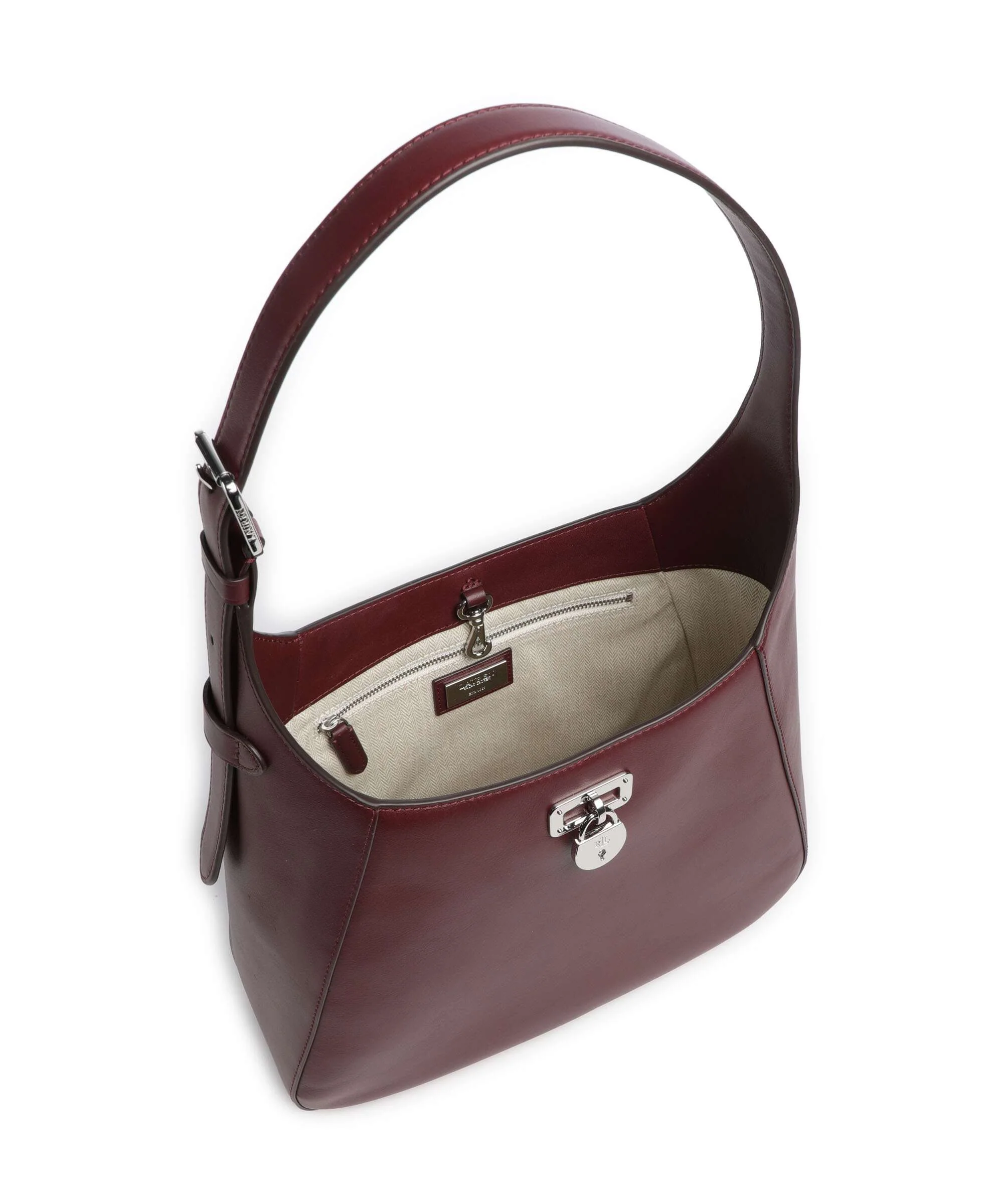 Lauren Ralph Lauren Tanner Large Shoulder bag dark garnet - Image 6