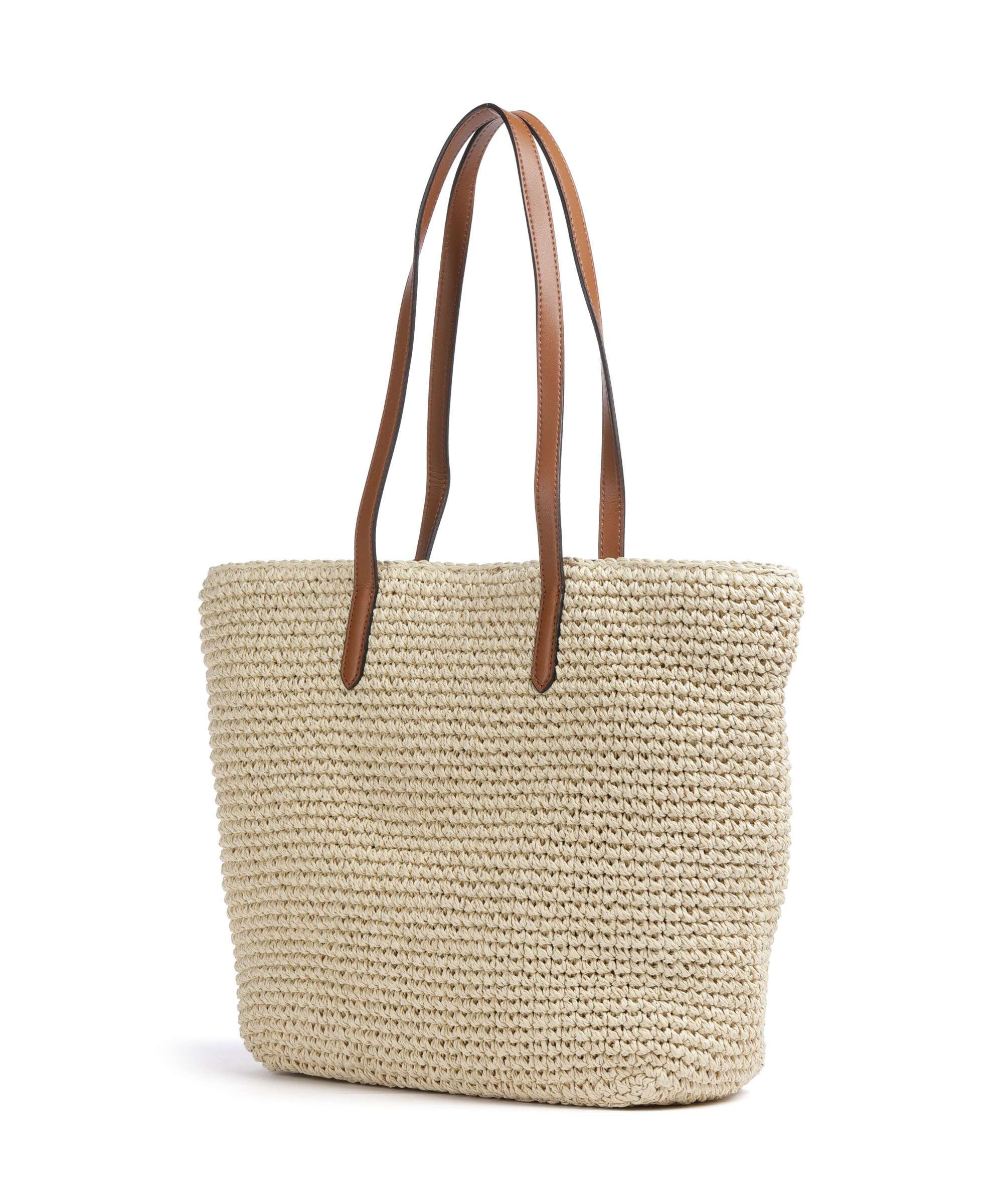 Lauren Ralph Lauren Whitney 29 Straw Tote bag natural/lauren tan - Image 2