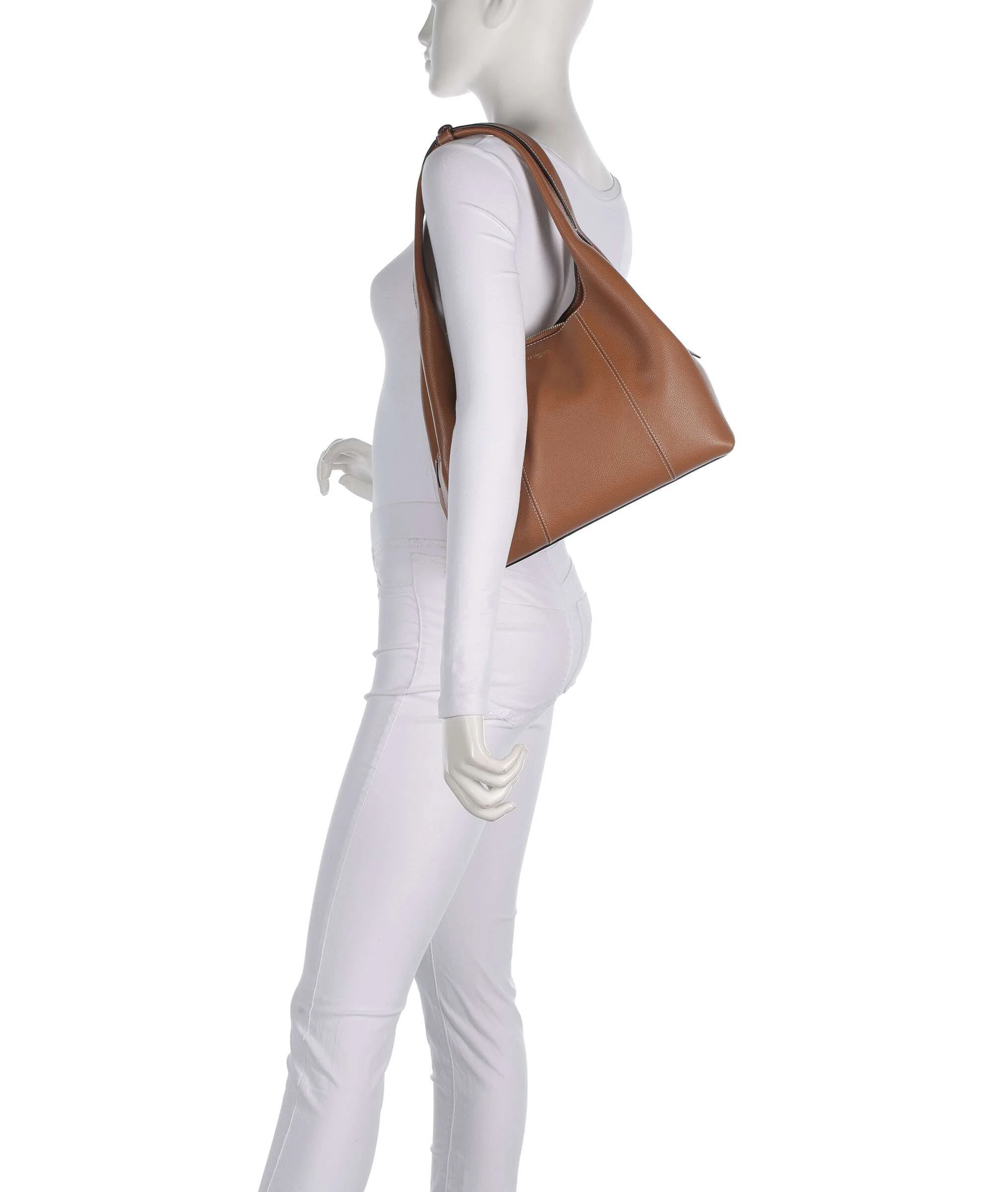 Le Tanneur Juliette Hobo bag tan - Image 3