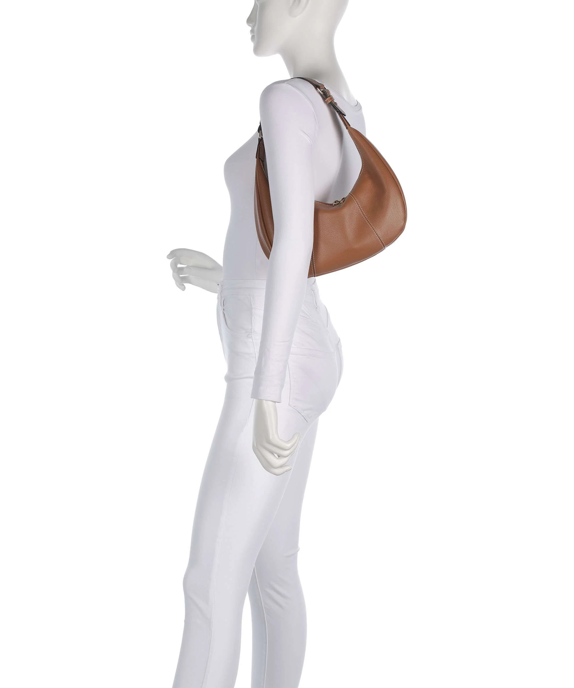 Le Tanneur Juliette Hobo bag tan - Image 3