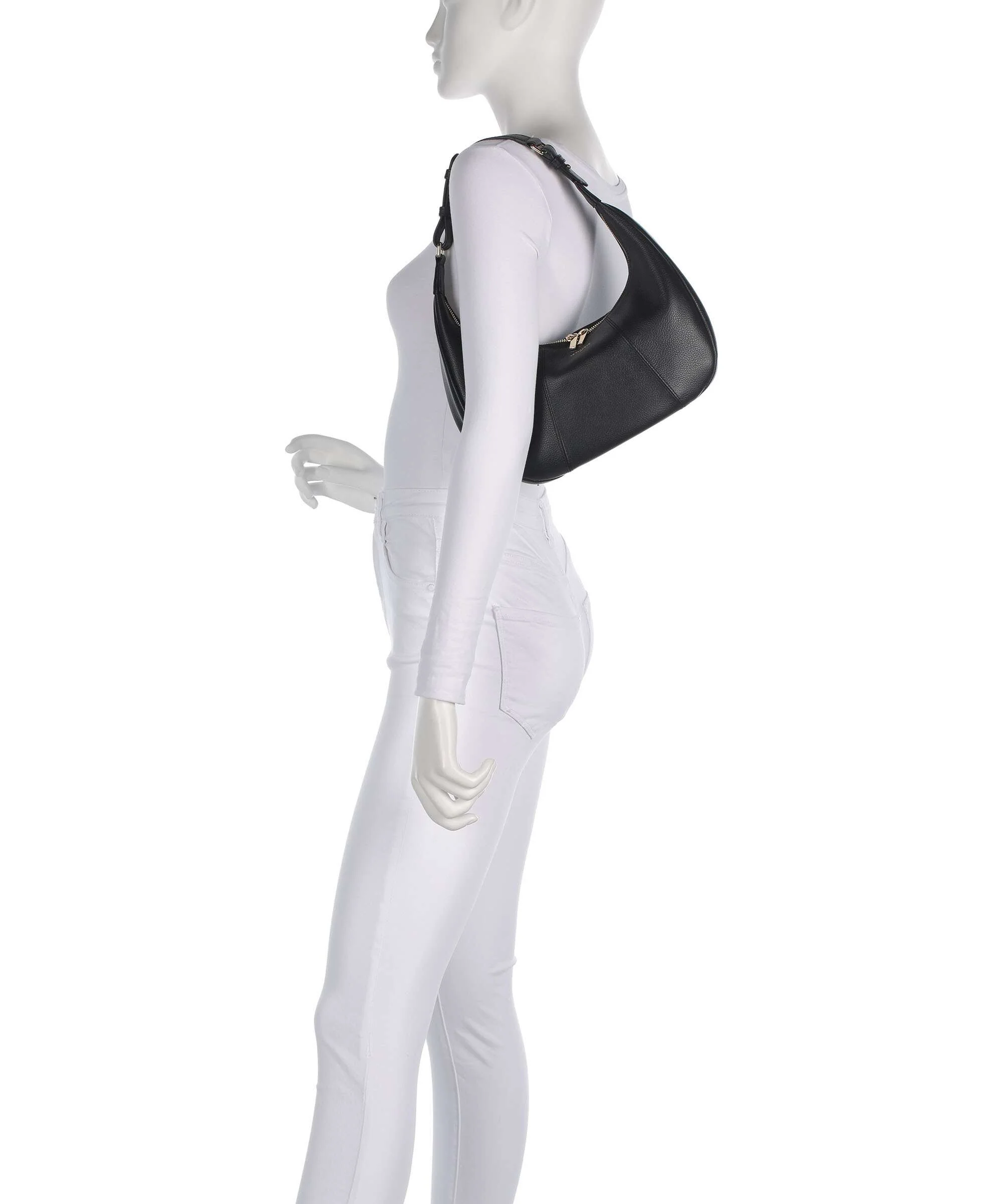 Le Tanneur Juliette Hobo bag black - Image 3