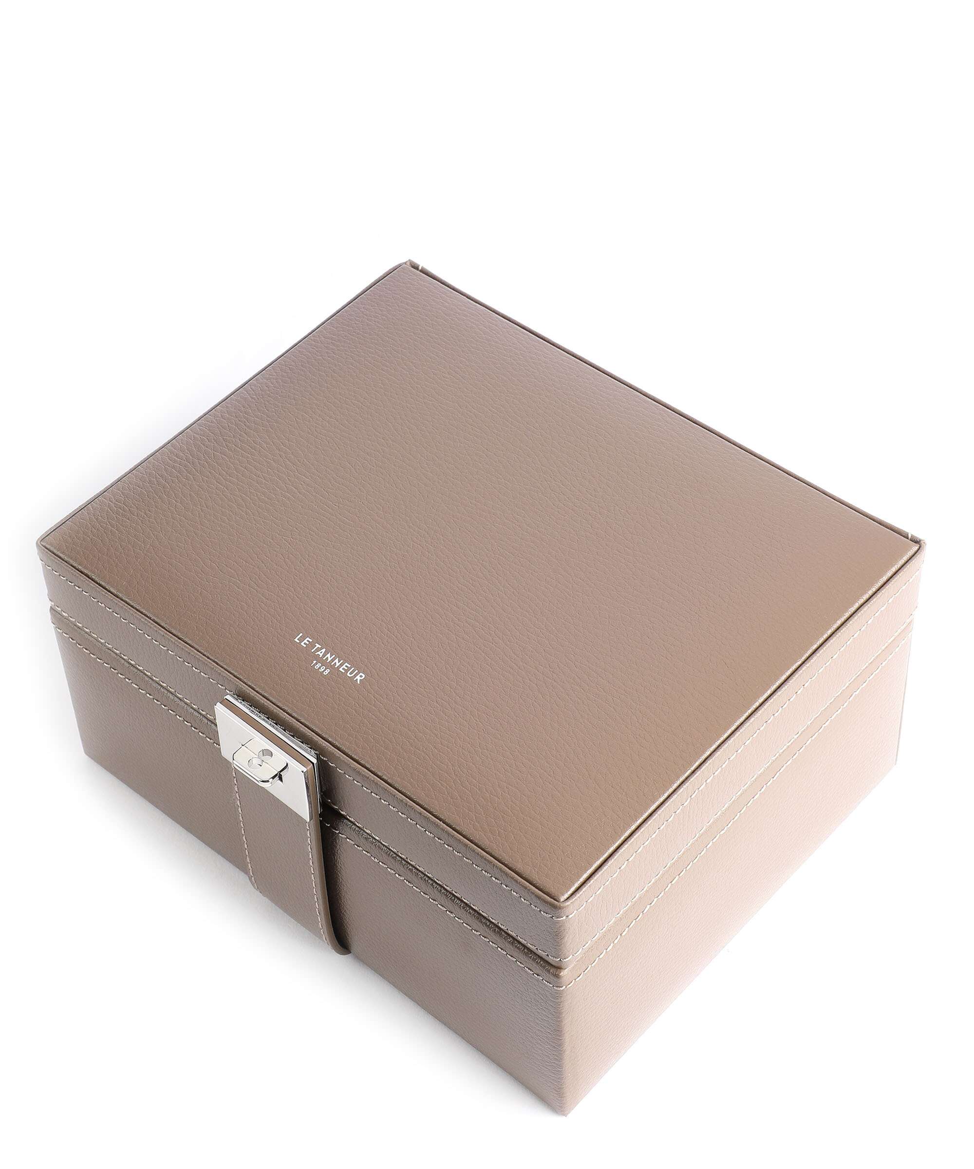 Le Tanneur Small Jewelry box taupe - Image 5