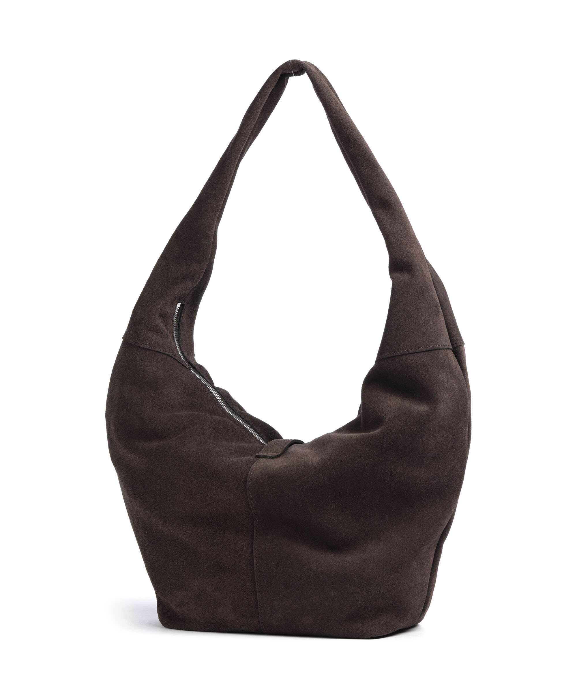 Les Visionnaires Claudine Rebel Cozy Hobo bag dark brown - Image 2
