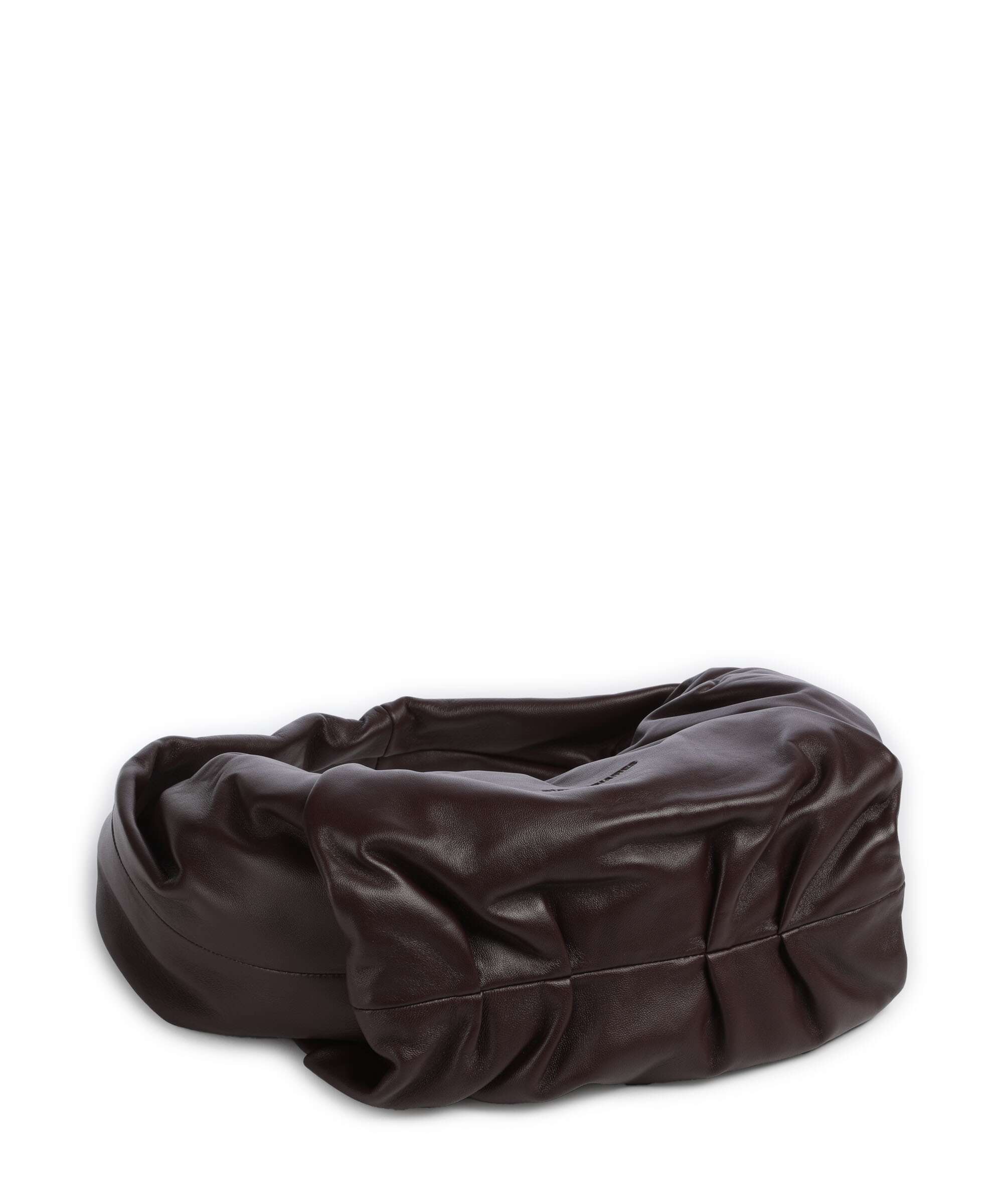Les Visionnaires Greta Essential Silky Hobo bag aubergine - Image 4