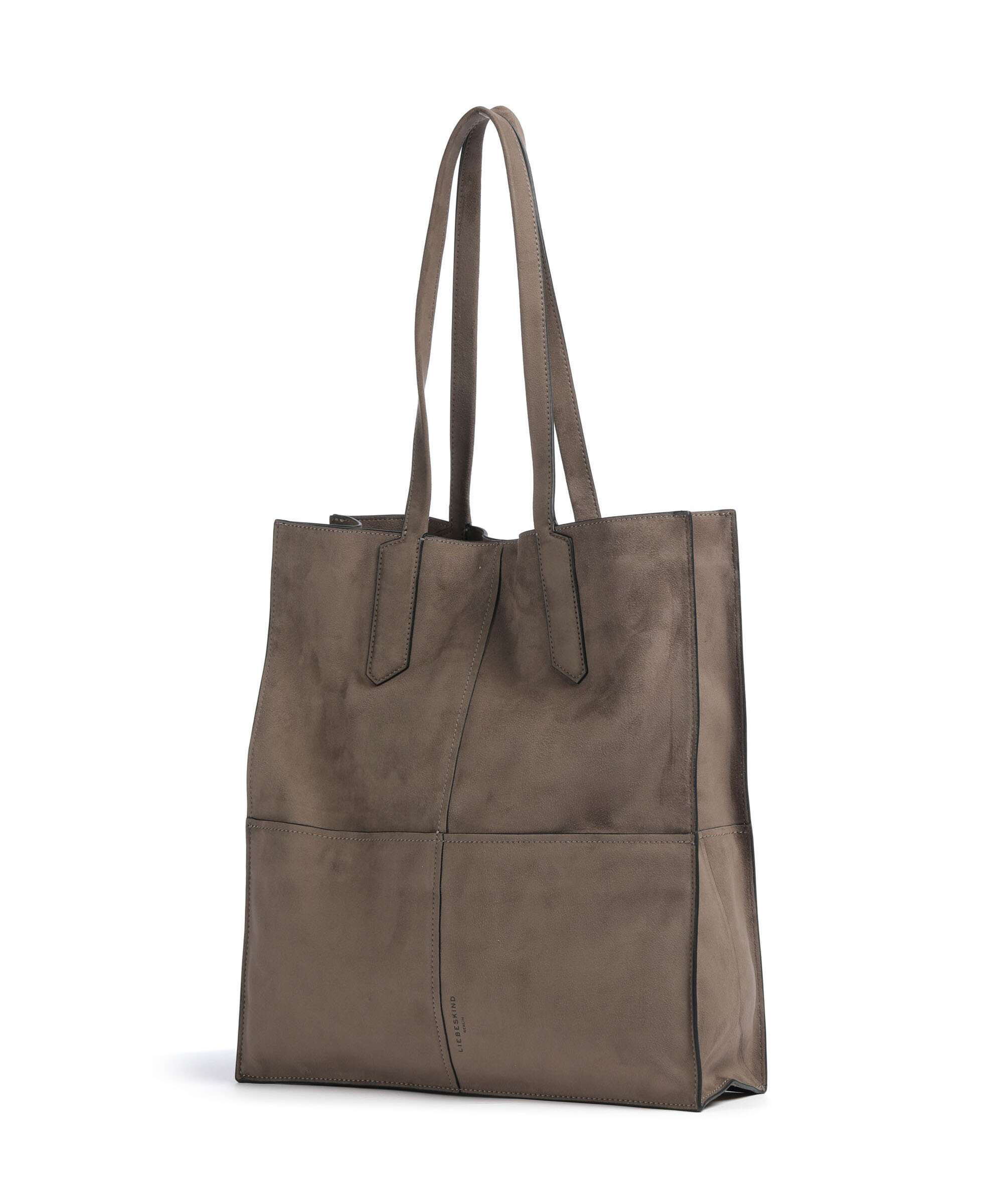 Liebeskind Amy Vegan Suede L Tote bag neutral grey - Image 2