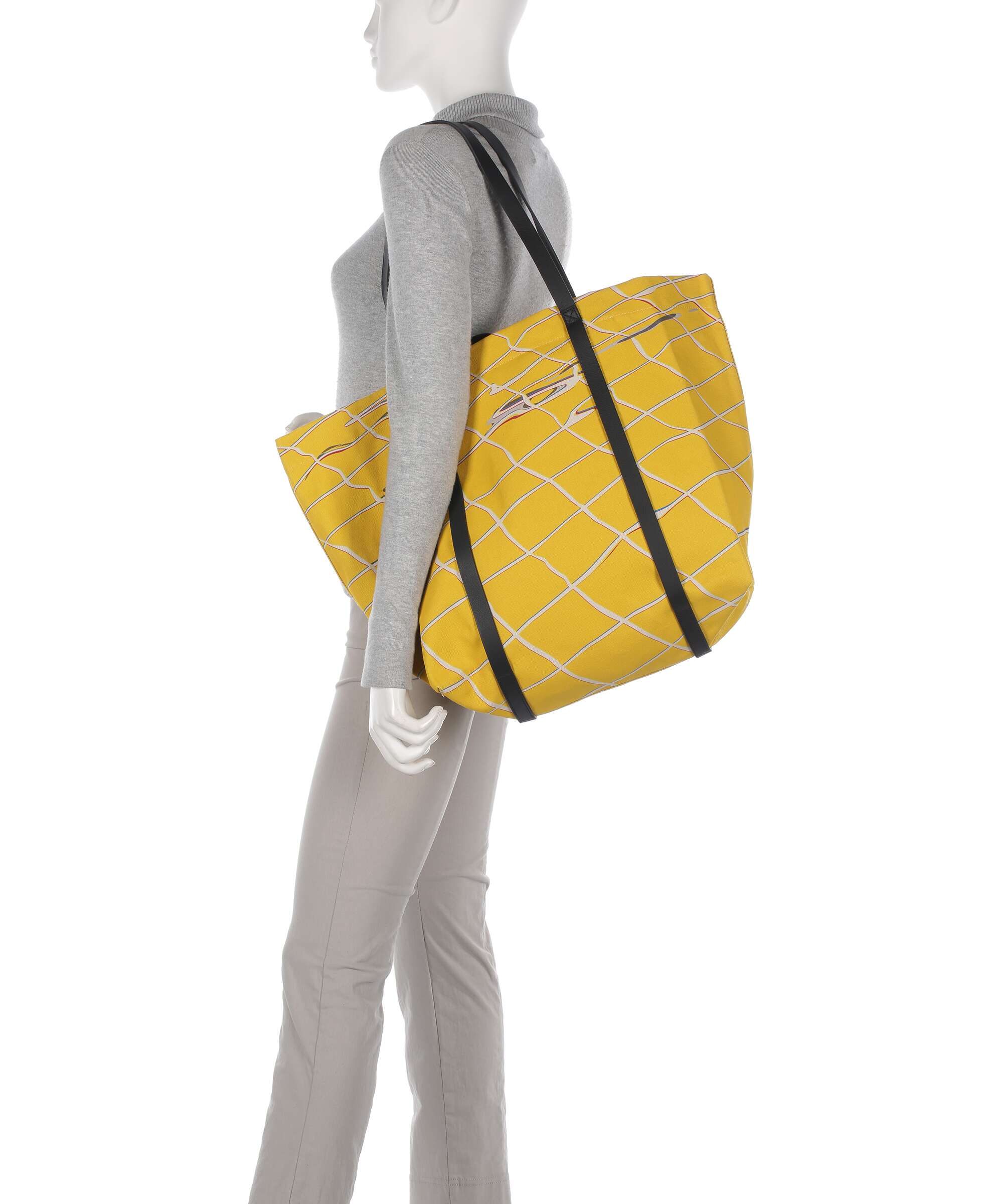 Liebeskind Aurora Canvas Tote bag lemon - Image 3