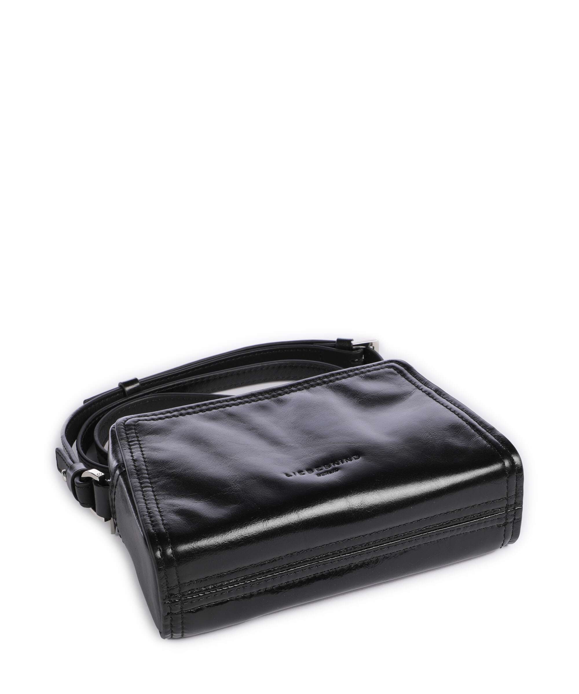 Liebeskind Chudy Paper Touch Crinkle S Crossbody bag black - Image 5