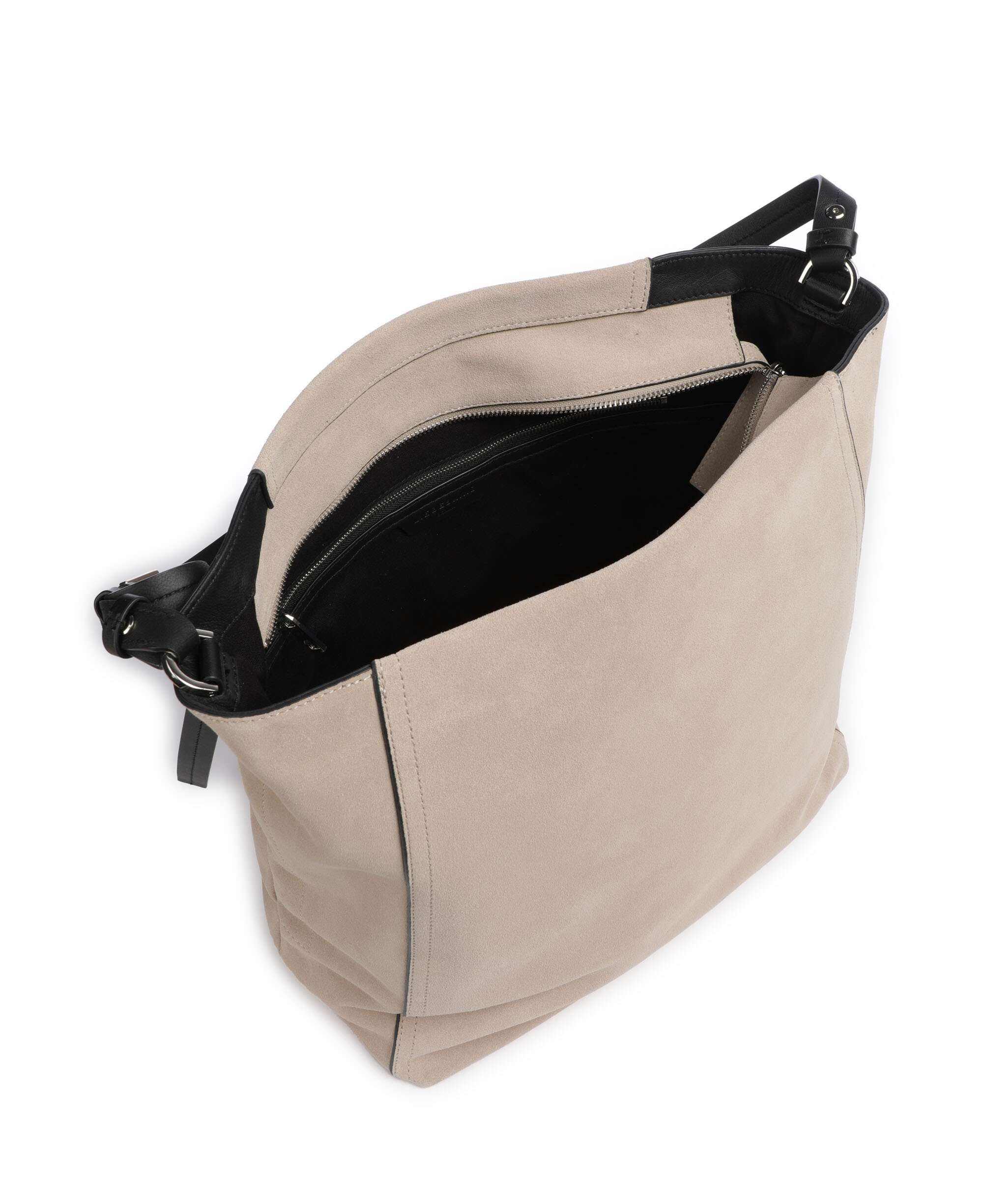 Liebeskind Chudy Suede L Hobo bag stone - Image 6