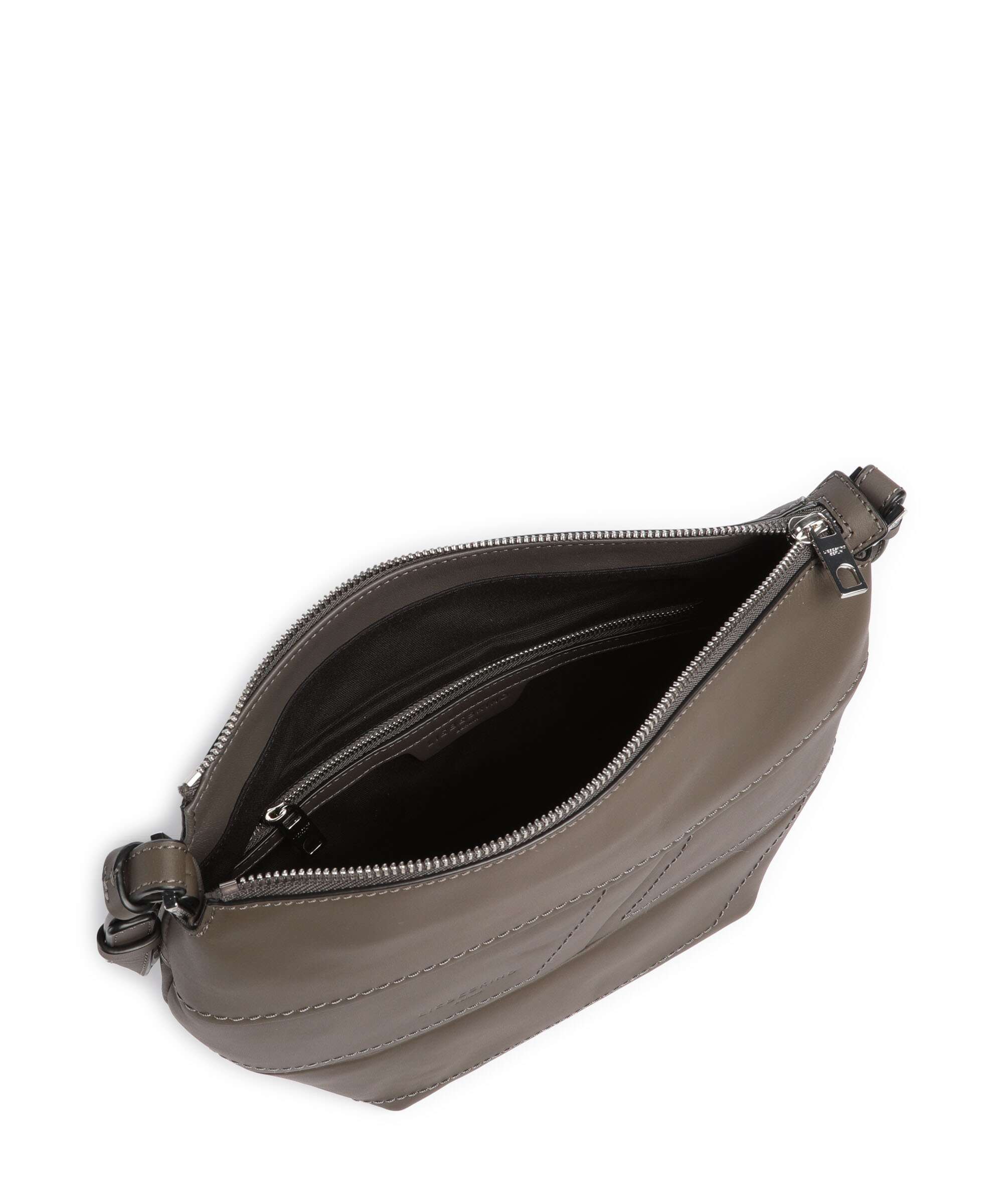 Liebeskind Edda Calf Optic S Crossbody bag dark grigio - Image 6