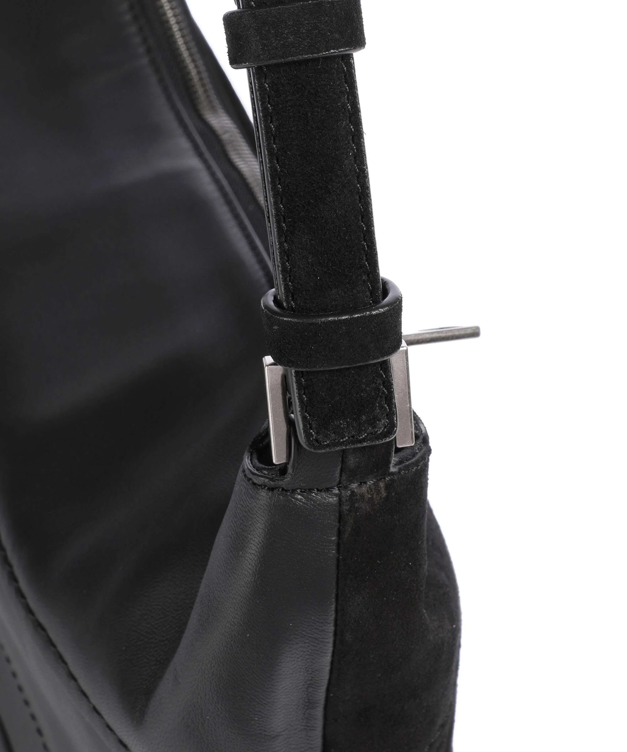 Liebeskind Edda Promo Suede M Hobo bag black - Image 4