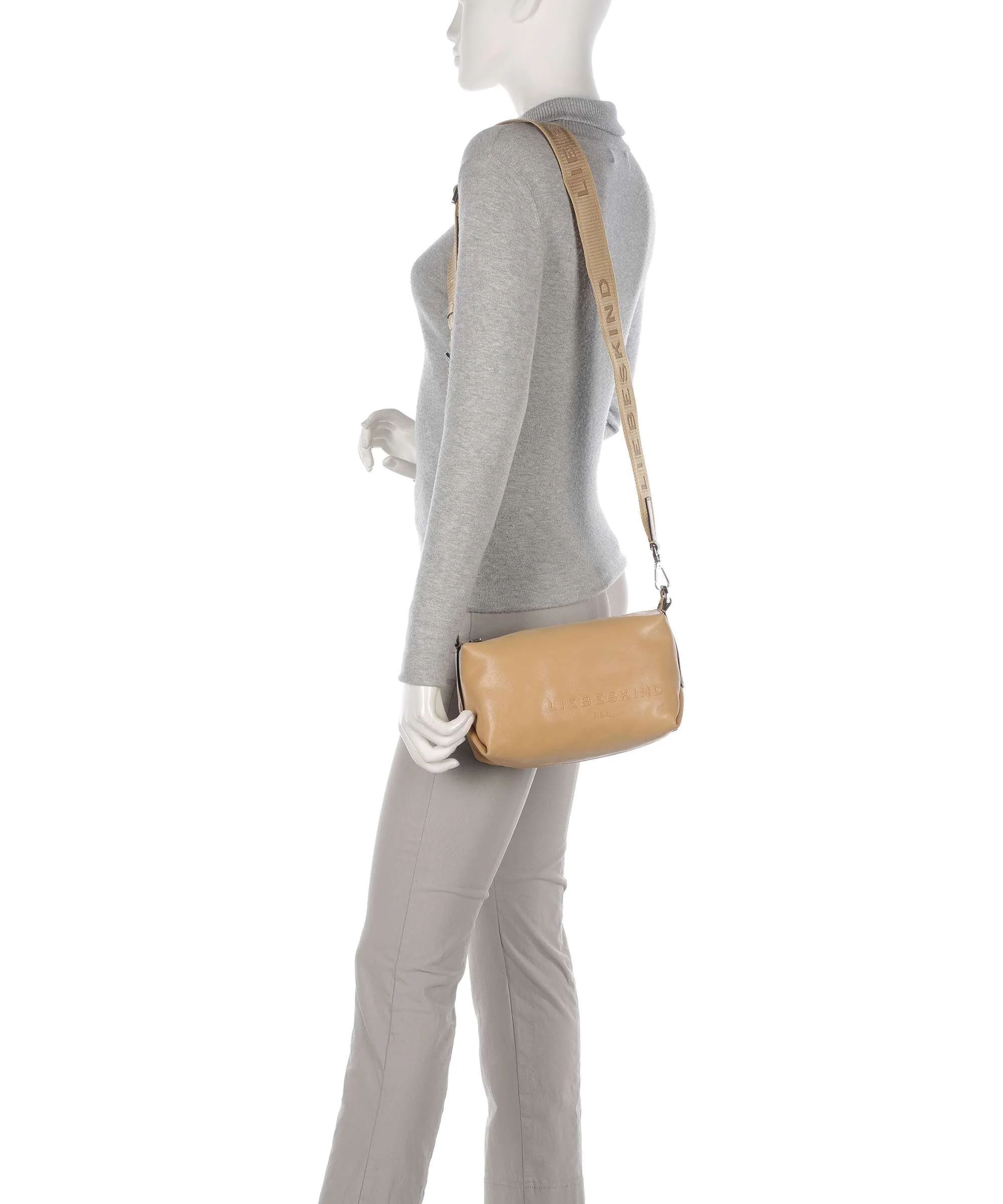 Liebeskind Elvira Lamb SF Verna S Crossbody bag beige - Image 3