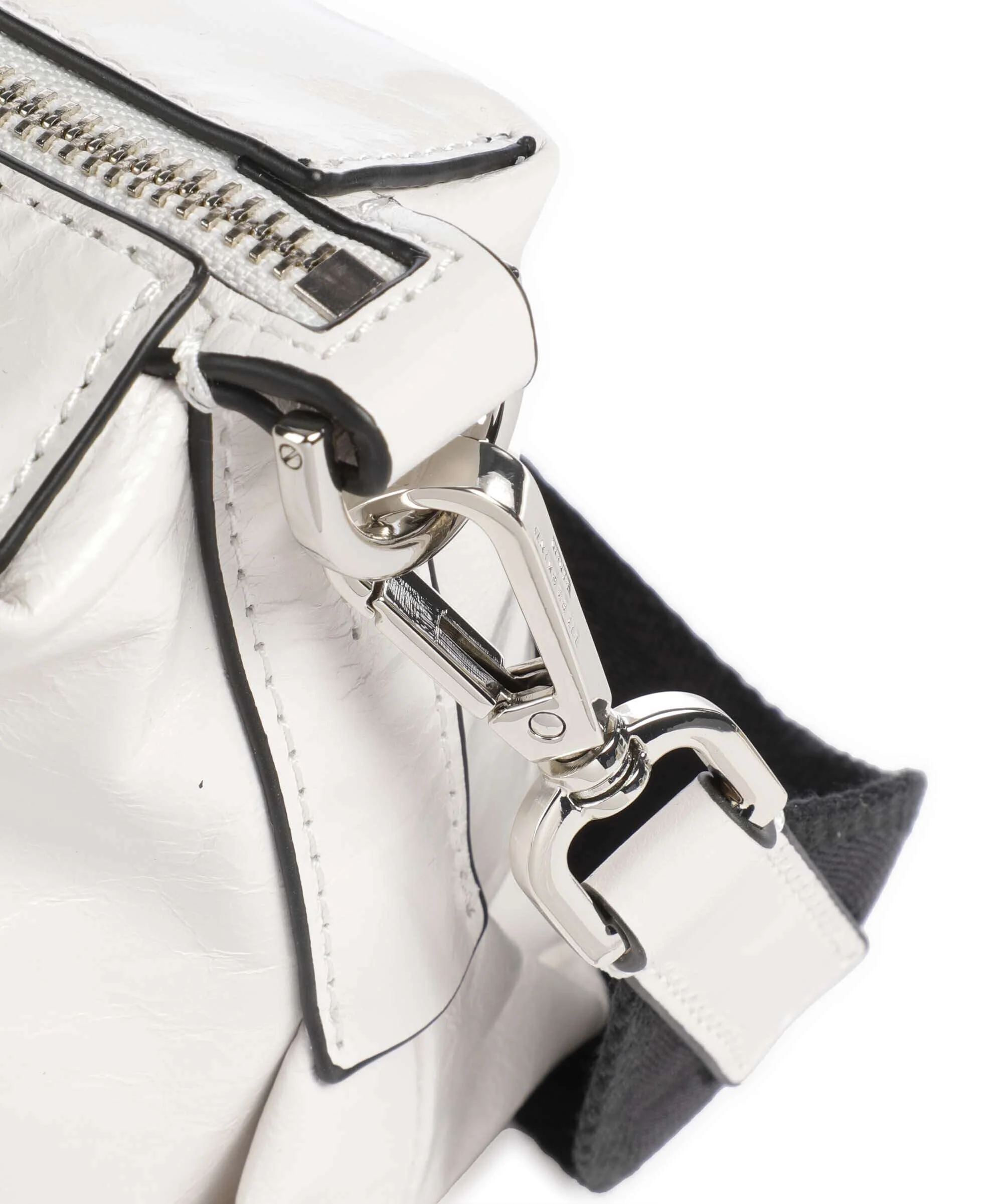 Liebeskind Elvira Paper Touch Crinkle S Crossbody bag arctic - Image 4