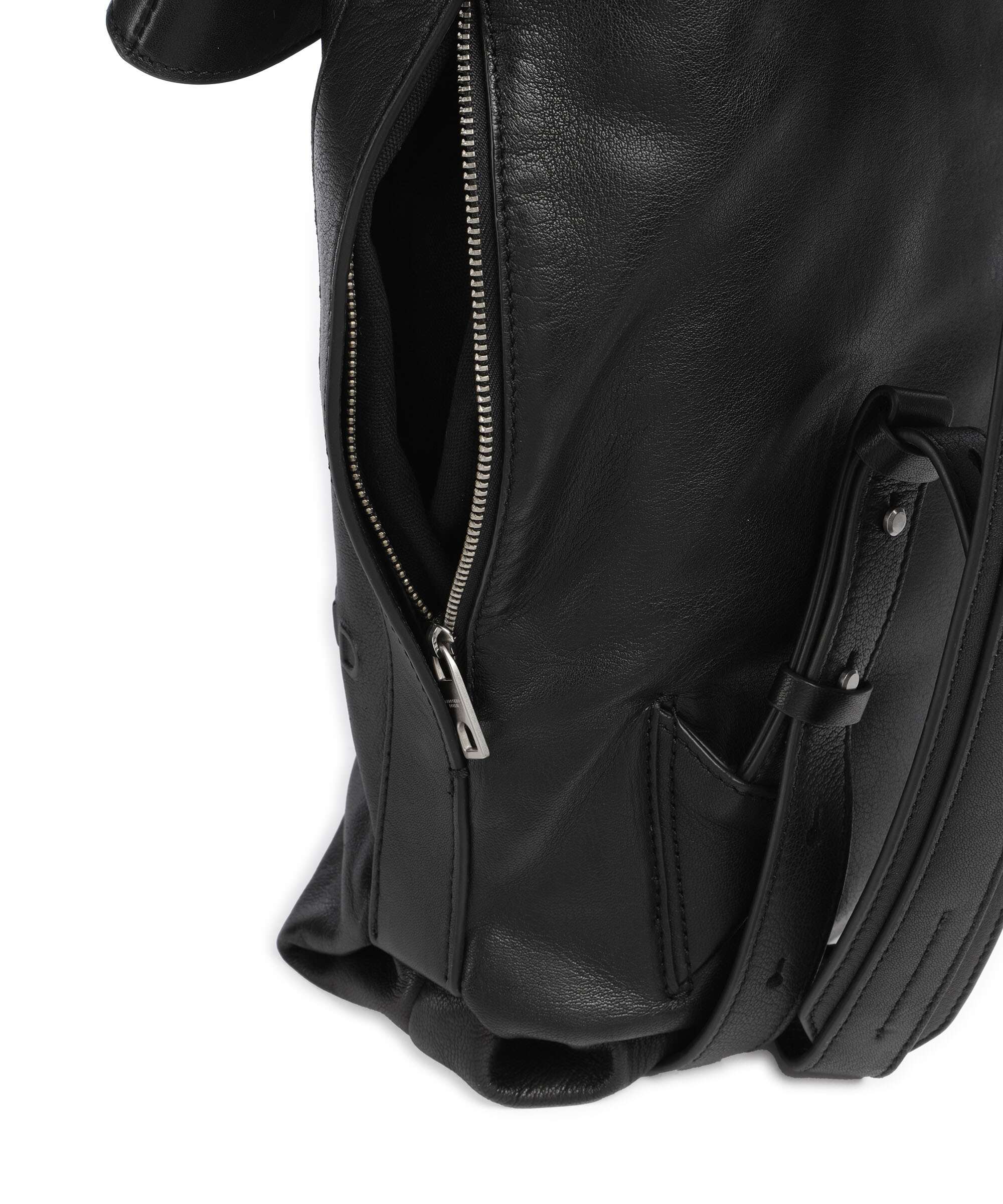 Liebeskind Elvira Sheep Natural L Rolltop backpack black - Image 4