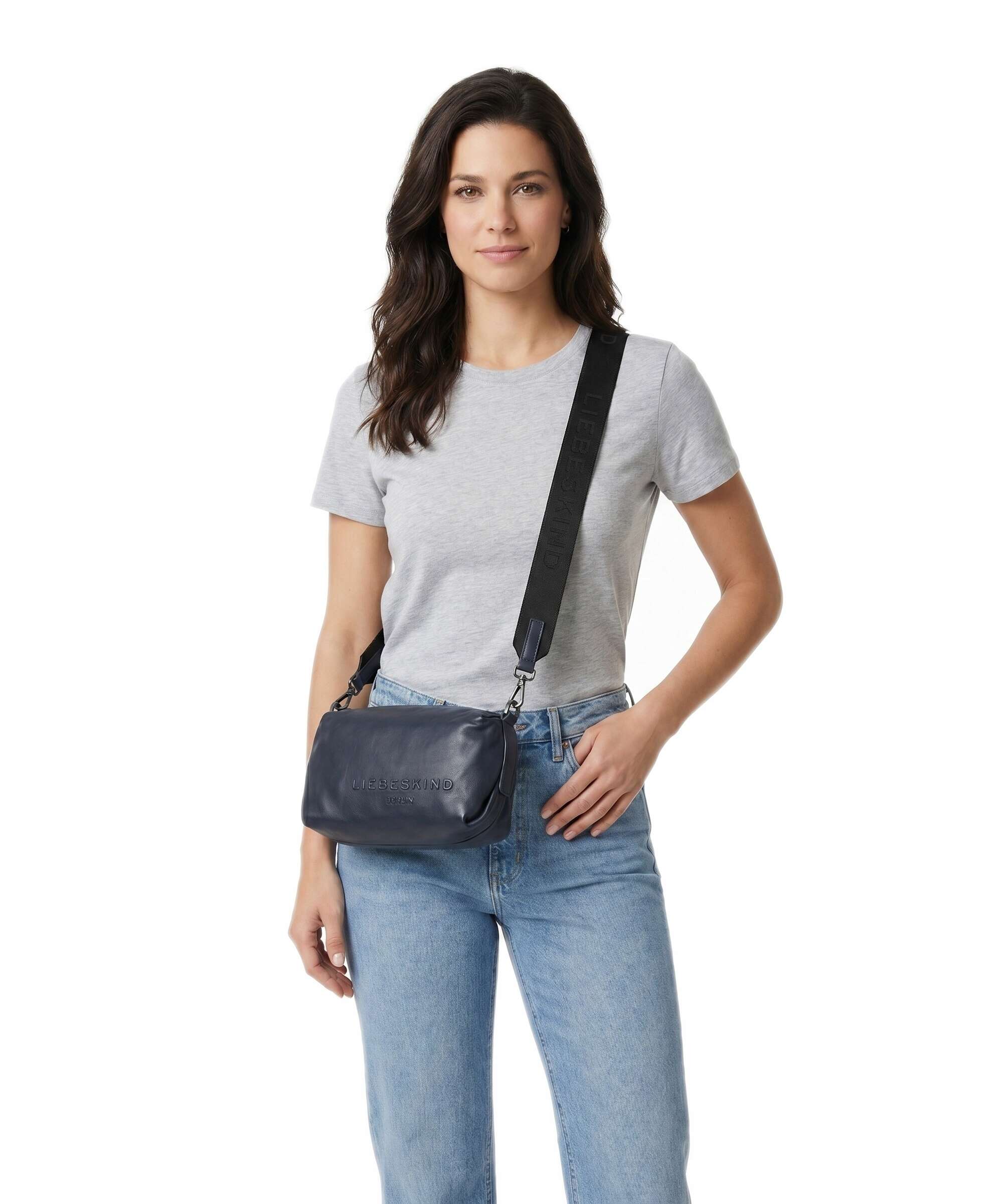 Liebeskind Elvira Sheep Natural S Crossbody bag peacoat - Image 3