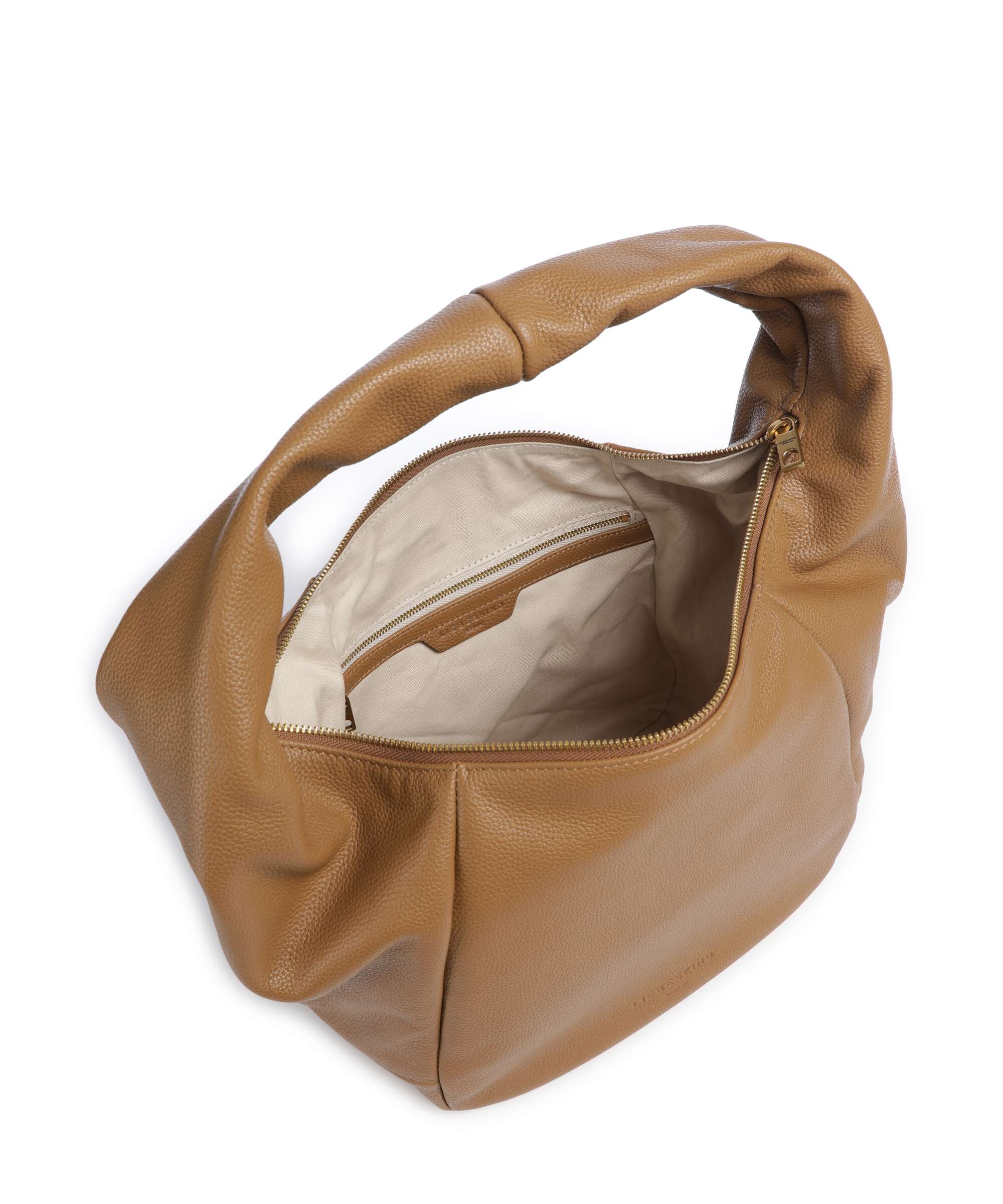 Liebeskind Farrah Small Pebble M Hobo bag sepia - Image 5